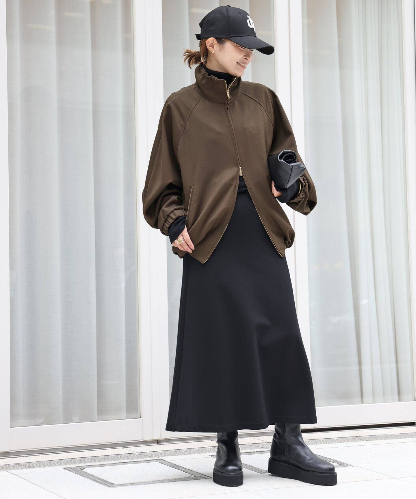 LE 17 SEPTEMBRE/ル ディセット セプトンブル】DRAWCORD COLLAR JUMPER  