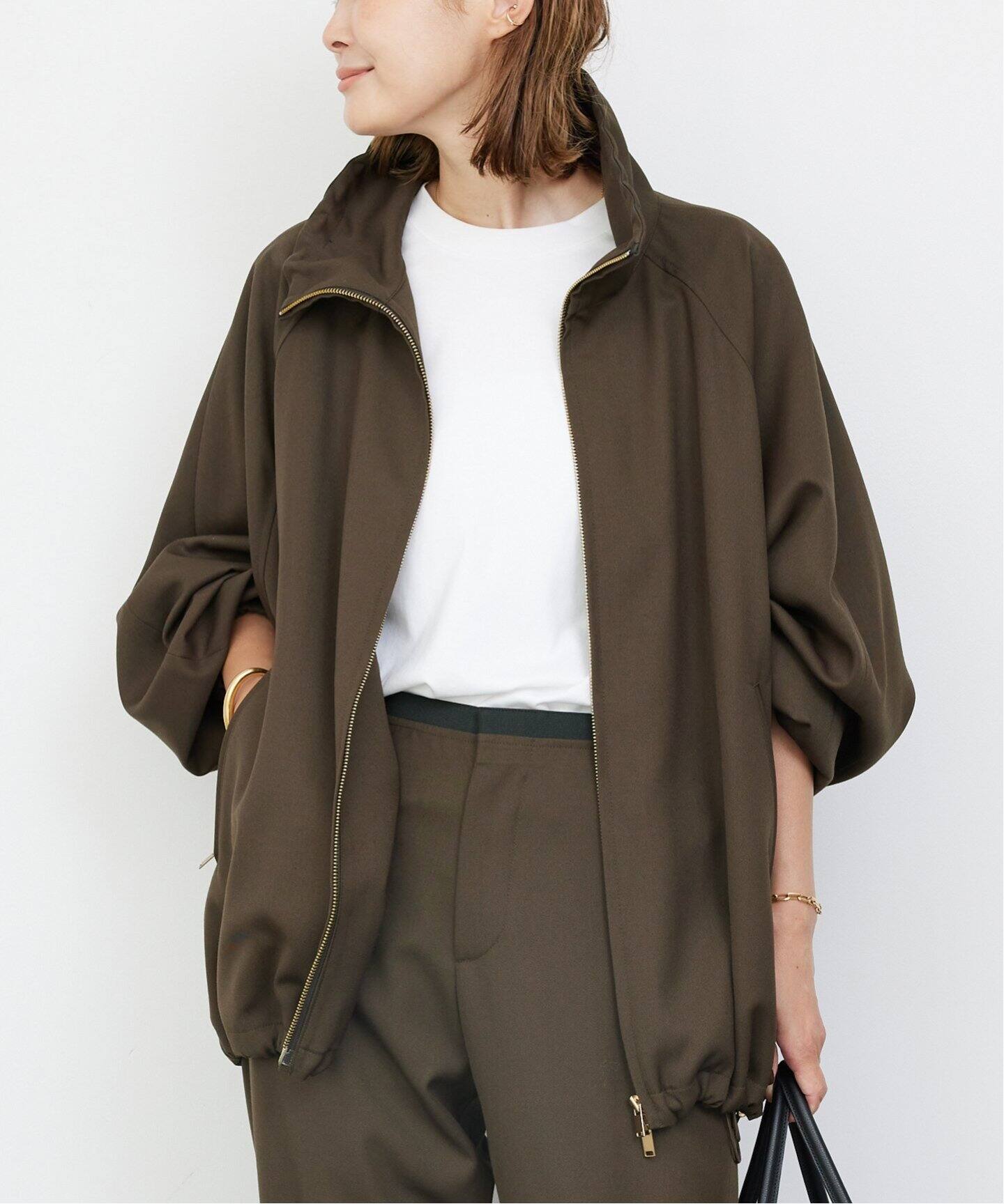 LE 17 SEPTEMBRE/ル ディセット セプトンブル】DRAWCORD COLLAR JUMPER 