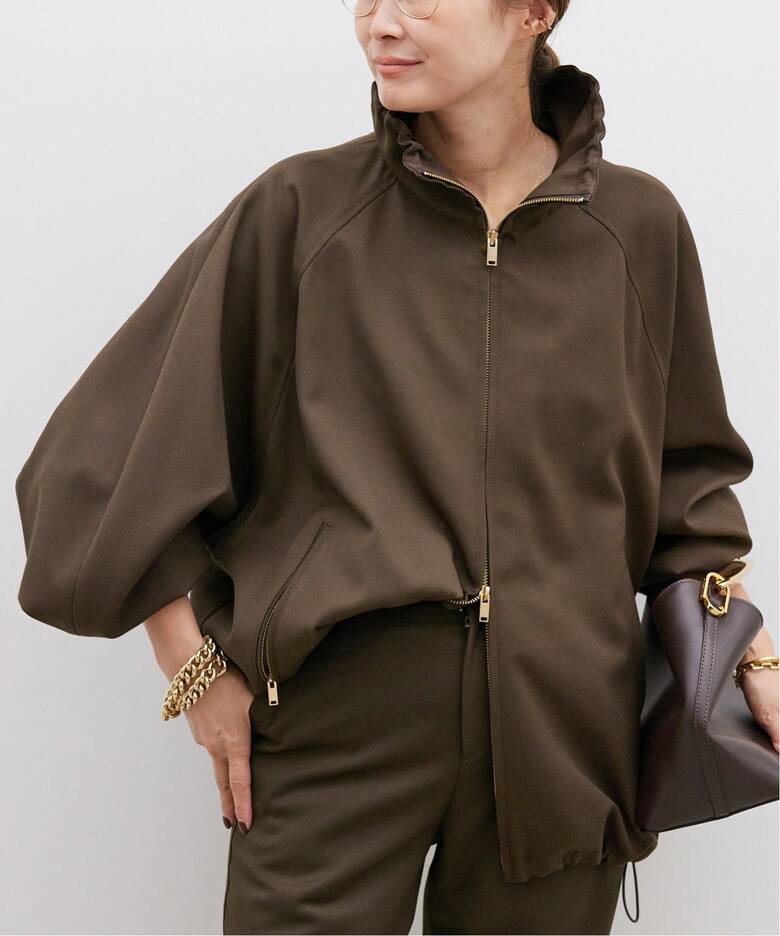 LE 17 SEPTEMBRE/ル ディセット セプトンブル】DRAWCORD COLLAR JUMPER  