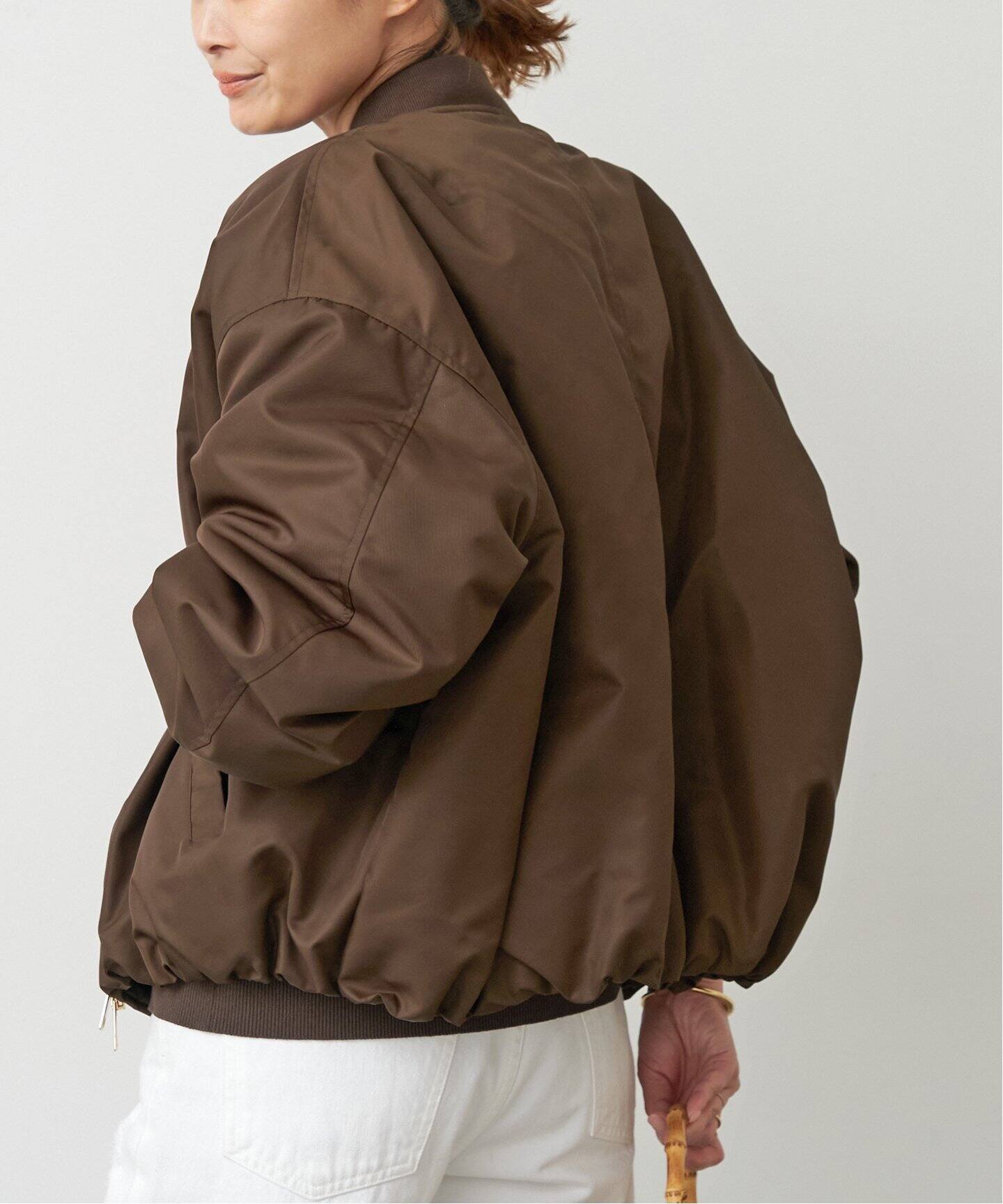 SIMONETTA RAVIZZA/シモネッタラヴィッツァ】 PIAVE NYLON BOMBER 