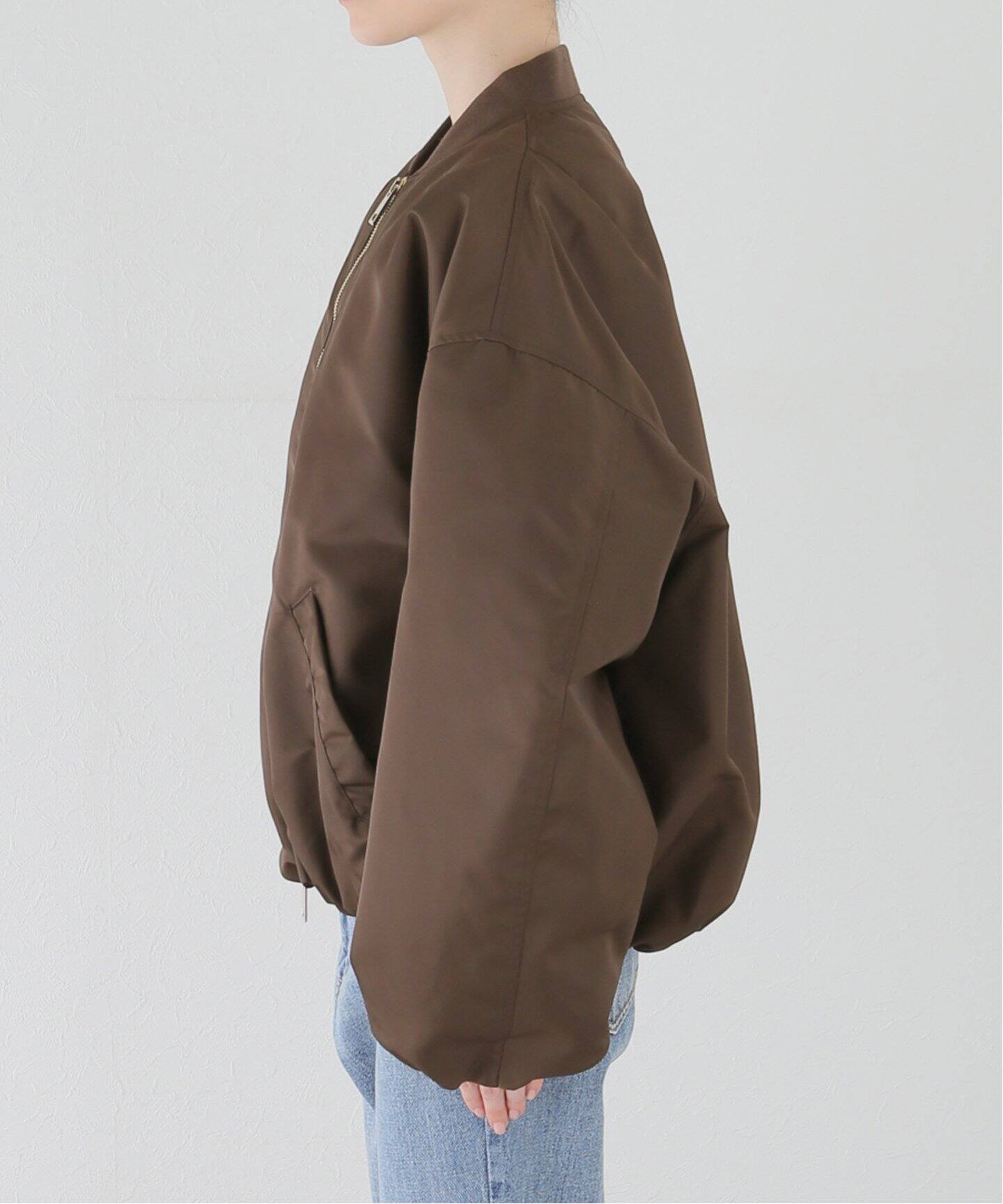 SIMONETTA RAVIZZA/シモネッタラヴィッツァ】 PIAVE NYLON BOMBER 