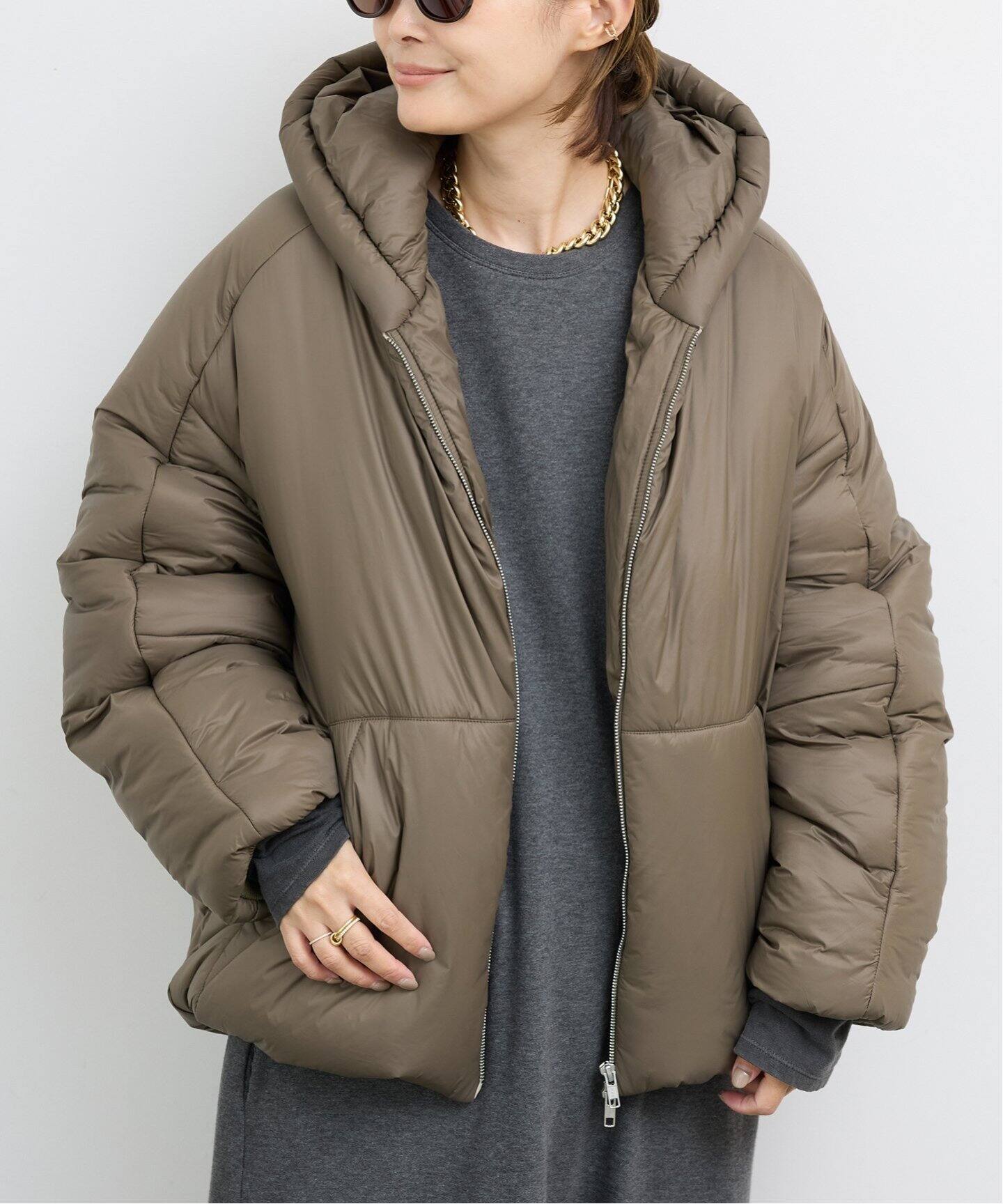 MORDECAI/モルデカイ】 SHORT ブルゾン（中綿・キルティング  