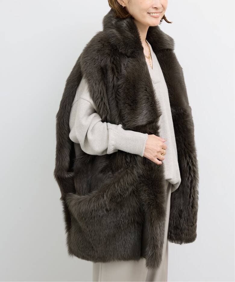 BLANCHA/ブランカ】SHEARLING VEST（ベスト）｜Deuxieme Classe 