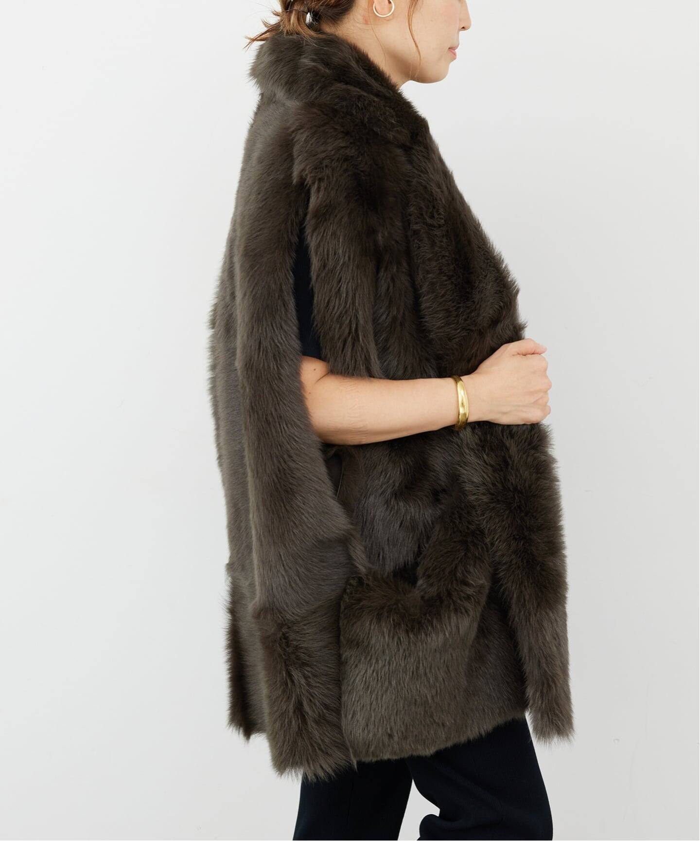 BLANCHA/ブランカ】SHEARLING VEST（ベスト）｜Deuxieme Classe 