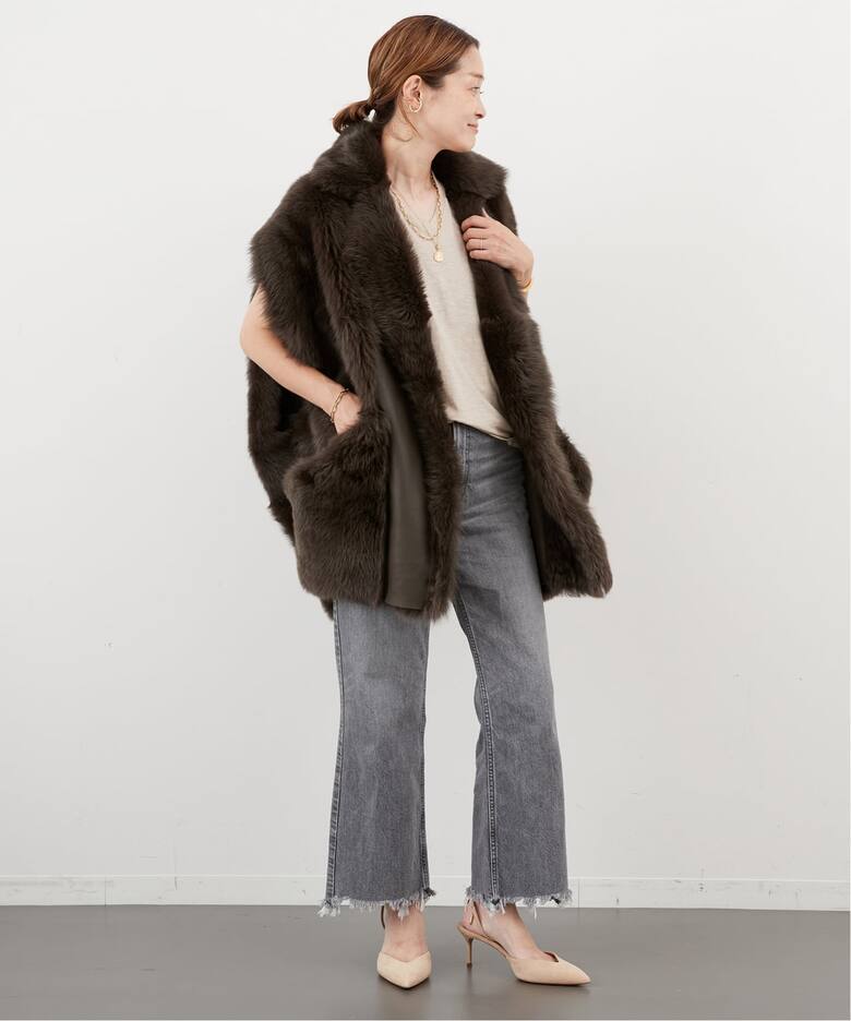 BLANCHA/ブランカ】SHEARLING VEST（ベスト）｜Deuxieme Classe