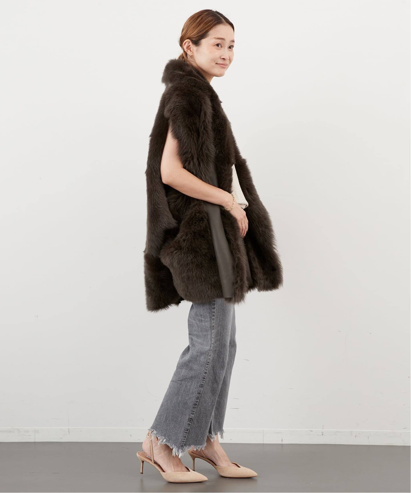 BLANCHA/ブランカ】SHEARLING VEST（ベスト）｜Deuxieme Classe 