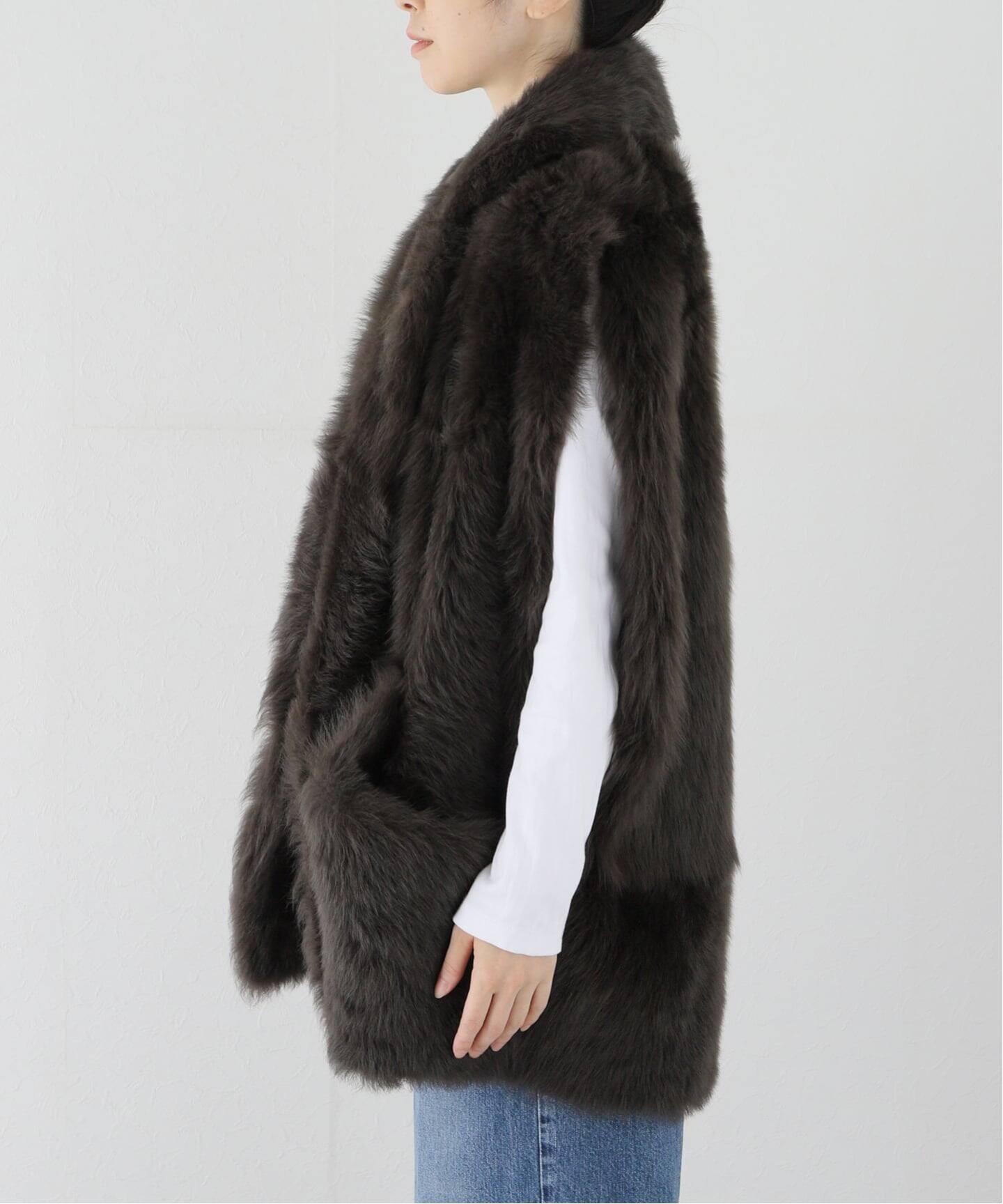 BLANCHA/ブランカ】SHEARLING VEST（ベスト）｜Deuxieme Classe 