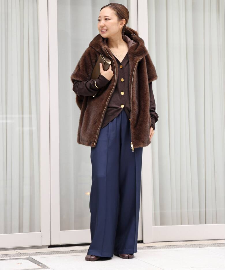 MY WHITE/マイホワイト】HOODIE ベスト（ベスト）｜Deuxieme Classe  