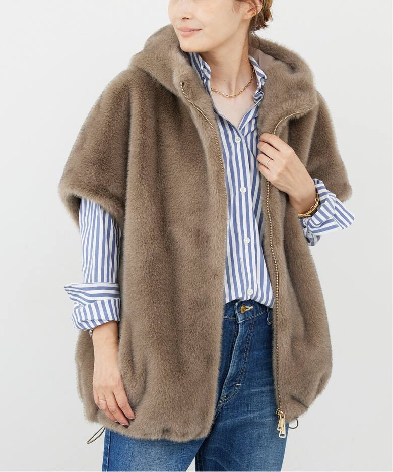 MY WHITE/マイホワイト】HOODIE ベスト（ベスト）｜Deuxieme Classe  