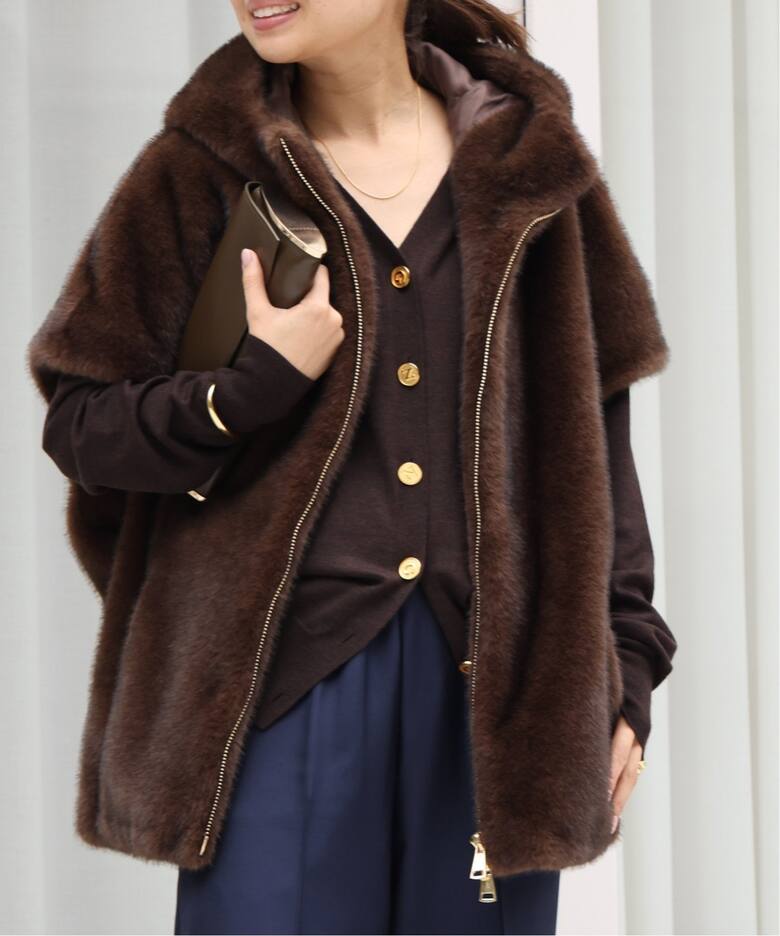 MY WHITE/マイホワイト】HOODIE ベスト（ベスト）｜Deuxieme Classe  