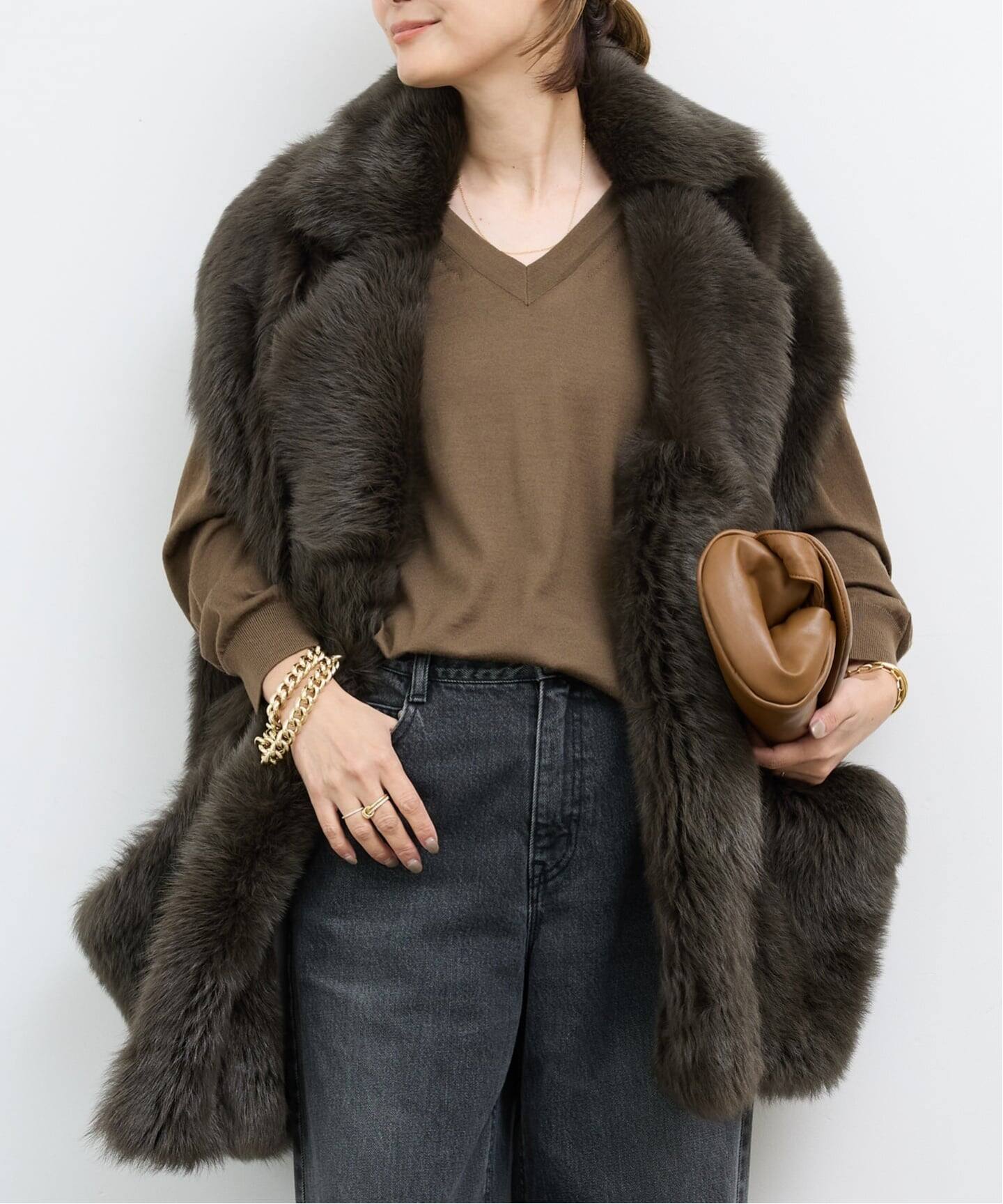 BLANCHA/ブランカ】SHEARLING VEST（ベスト）｜Deuxieme Classe