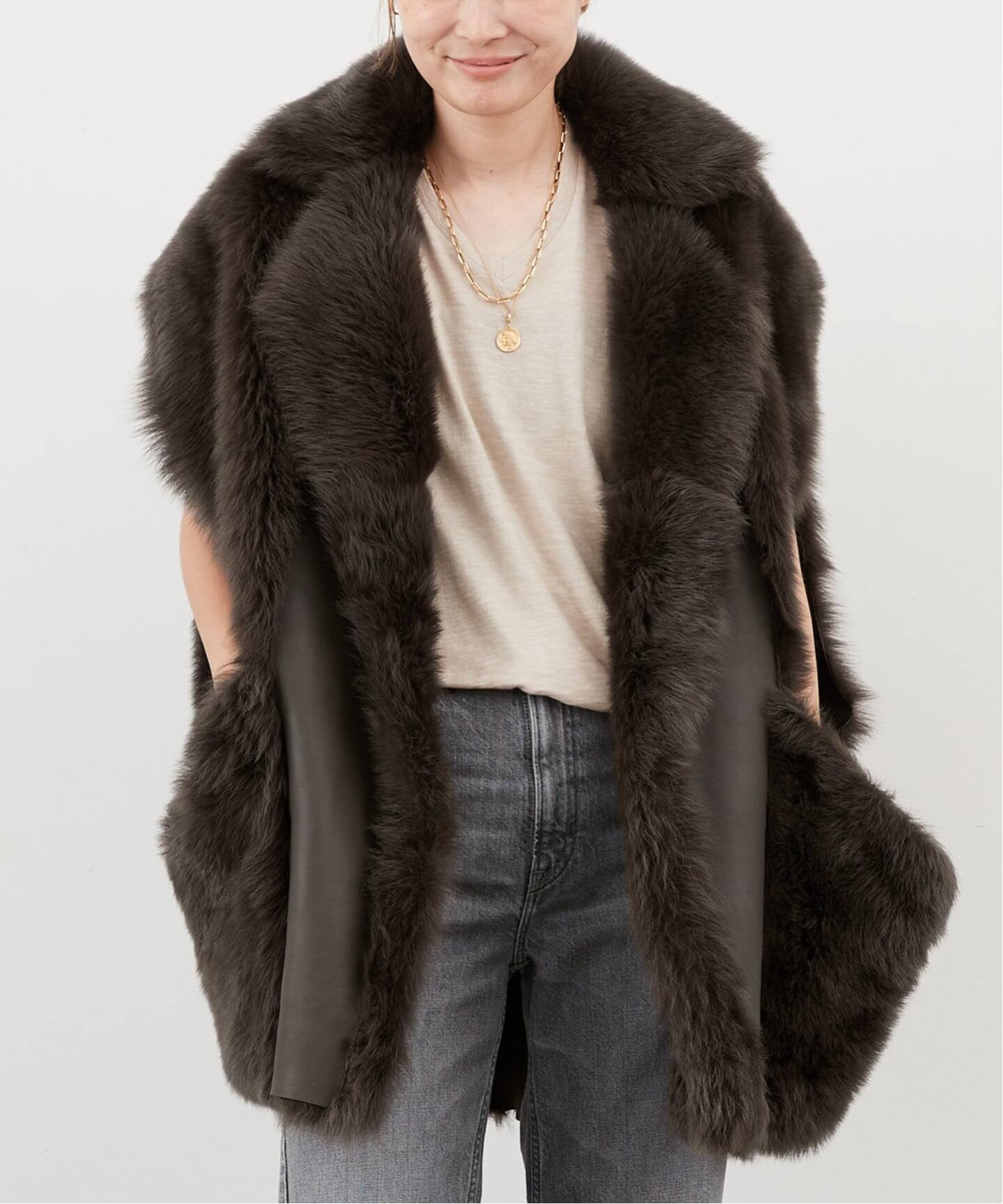 BLANCHA/ブランカ】SHEARLING VEST（ベスト）｜Deuxieme Classe