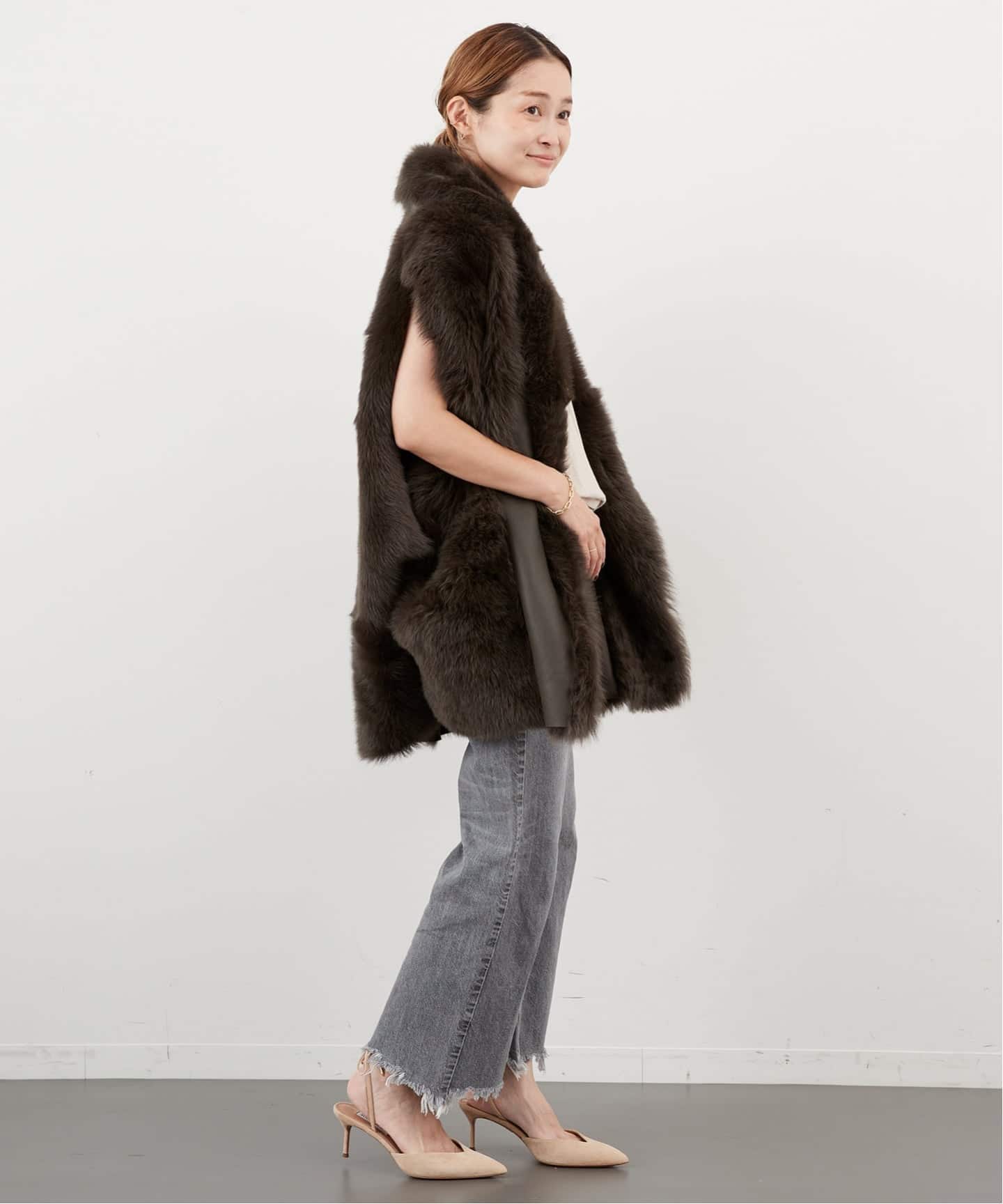 BLANCHA/ブランカ】SHEARLING VEST（ベスト）｜Deuxieme Classe