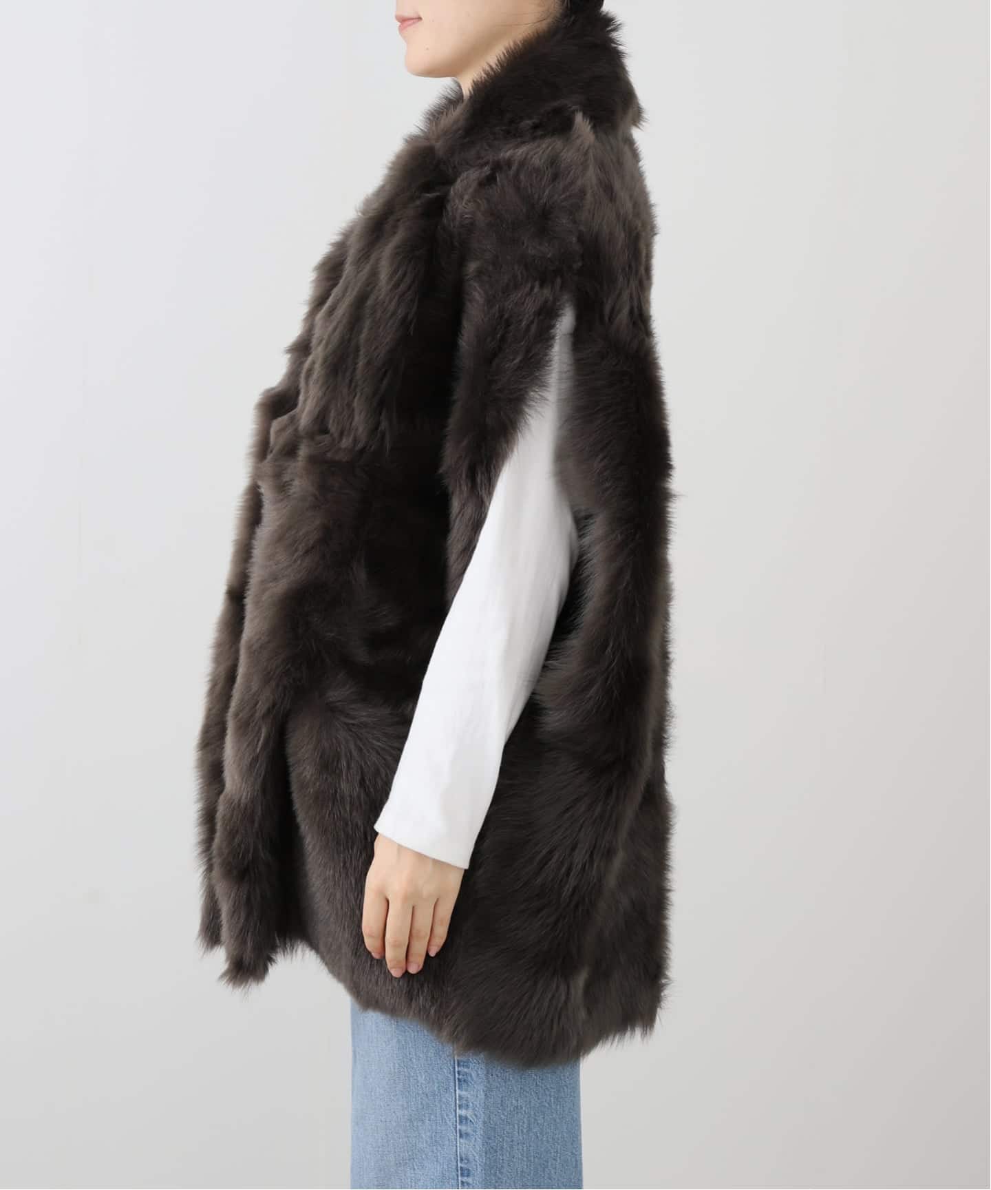 BLANCHA/ブランカ】SHEARLING VEST（ベスト）｜Deuxieme Classe