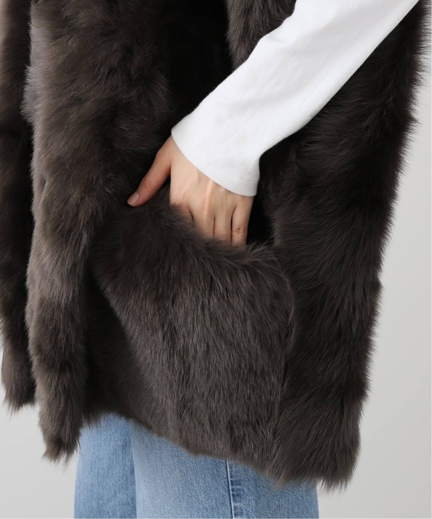 BLANCHA/ブランカ】SHEARLING VEST（ベスト）｜Deuxieme Classe