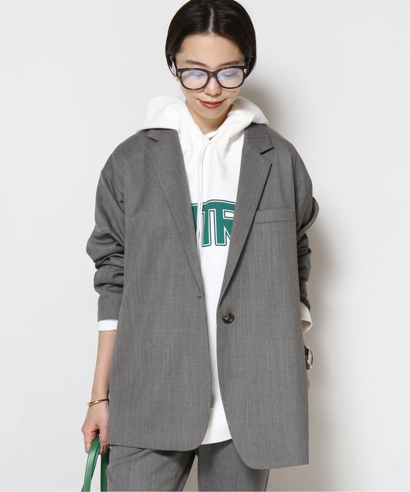 Col Pierrot/コルピエロ】WOOL GABARDINE RELAX ジャケット 