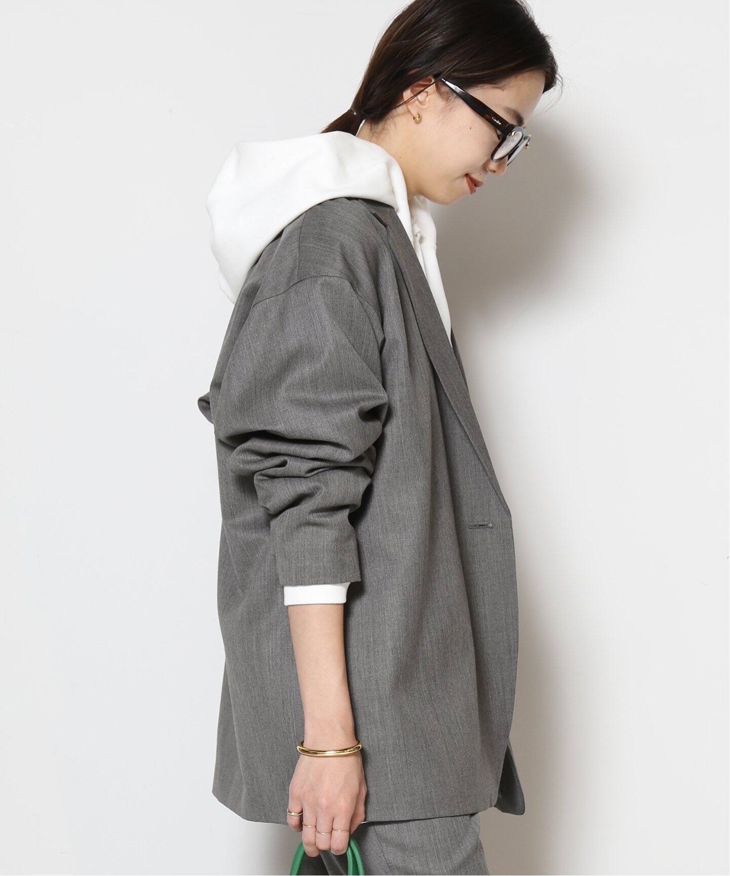 Col Pierrot/コルピエロ】WOOL GABARDINE RELAX ジャケット 