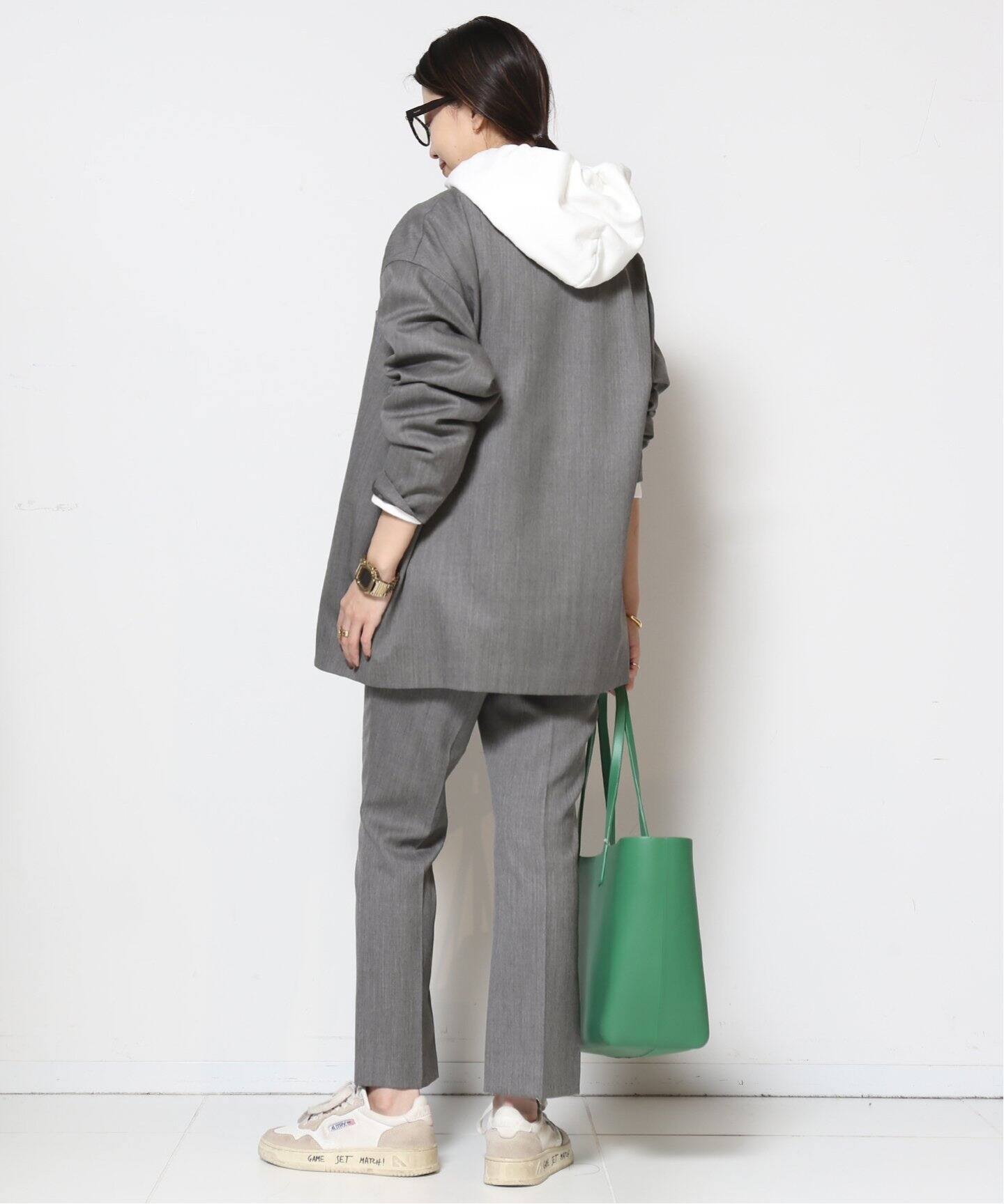 Col Pierrot/コルピエロ】WOOL GABARDINE RELAX ジャケット 