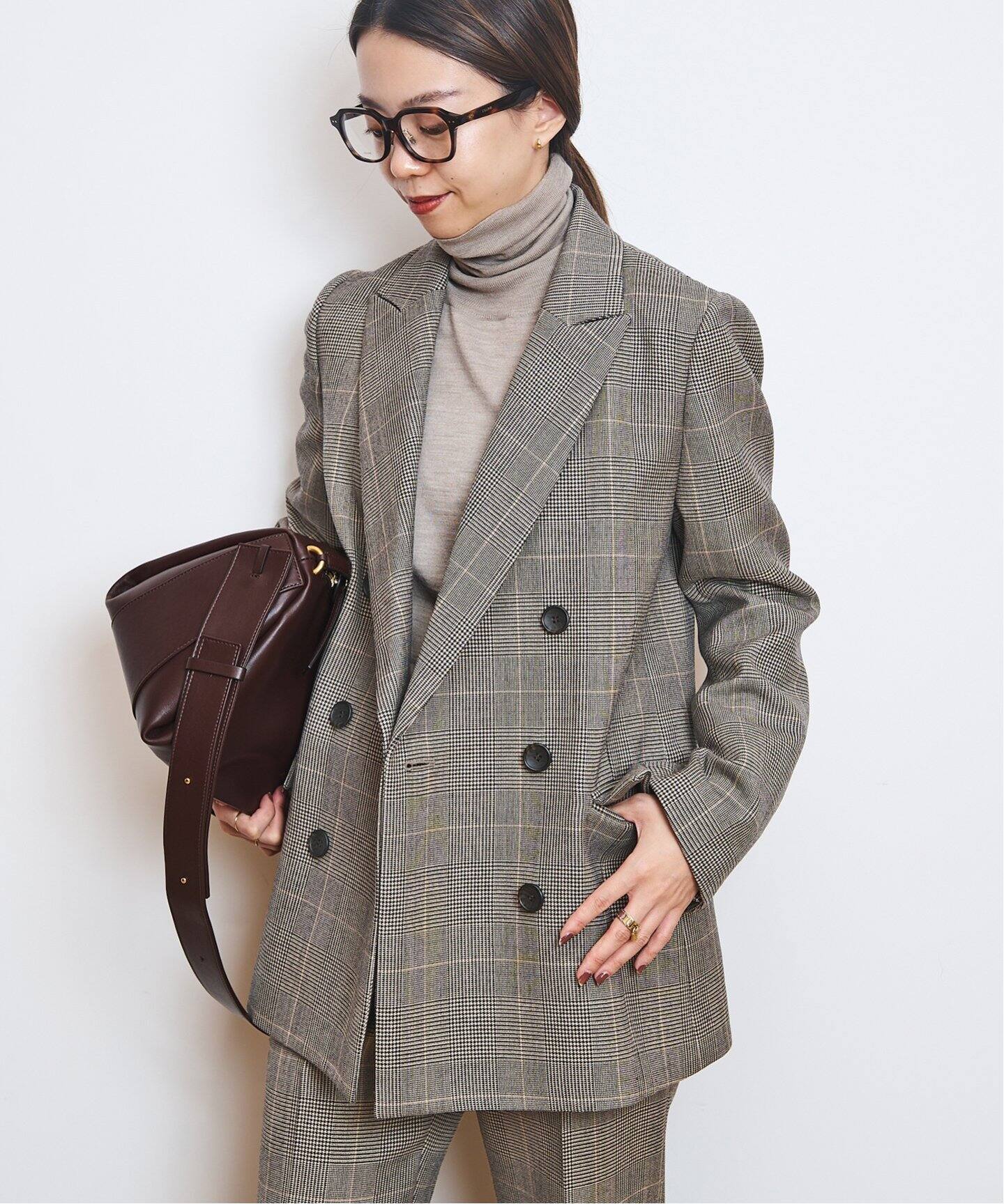 Col Pierrot/コルピエロ】ライトダブルクロスジャケット（テーラード  