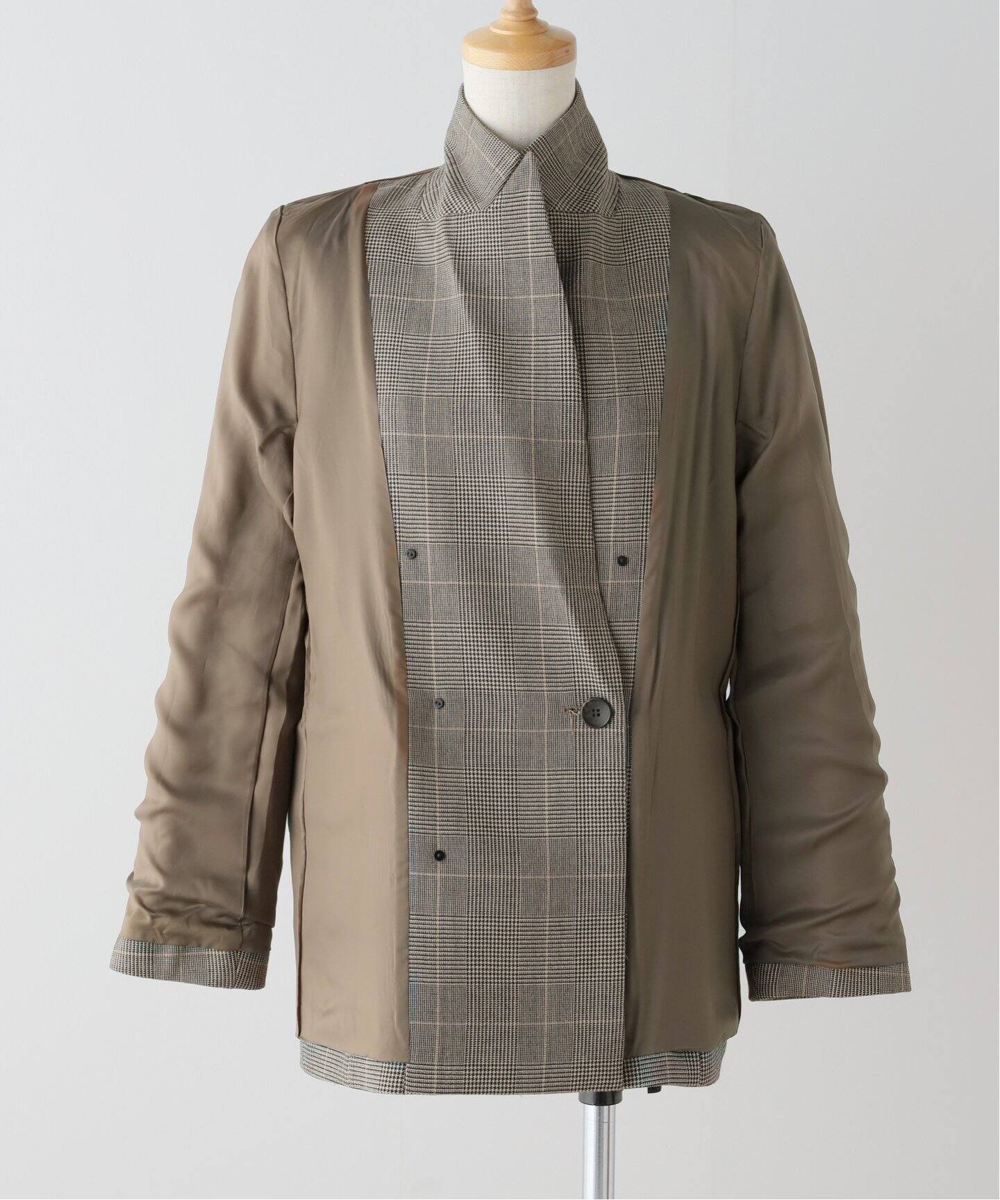 Col Pierrot/コルピエロ】ライトダブルクロスジャケット（テーラード  