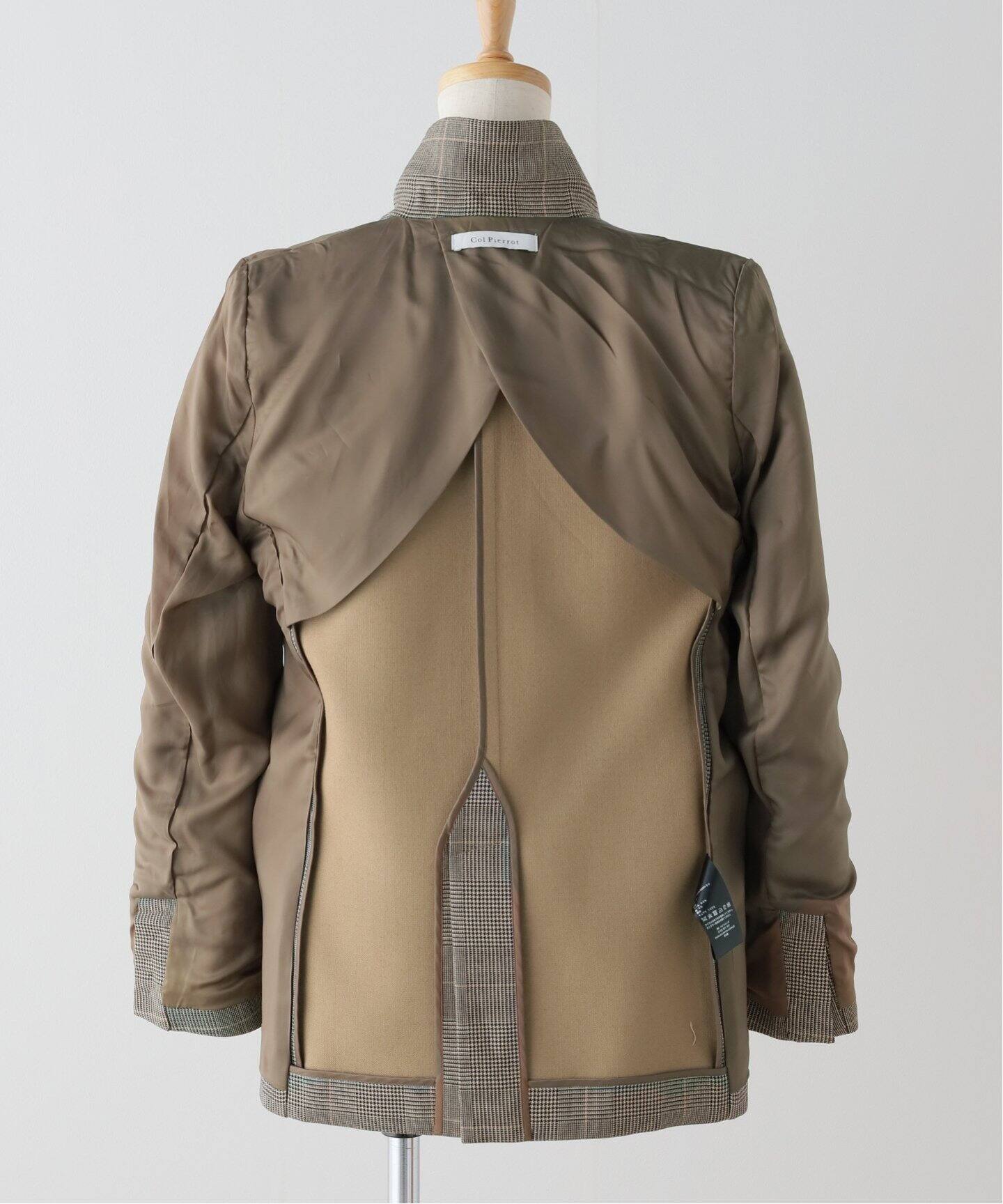 Col Pierrot/コルピエロ】ライトダブルクロスジャケット（テーラード  