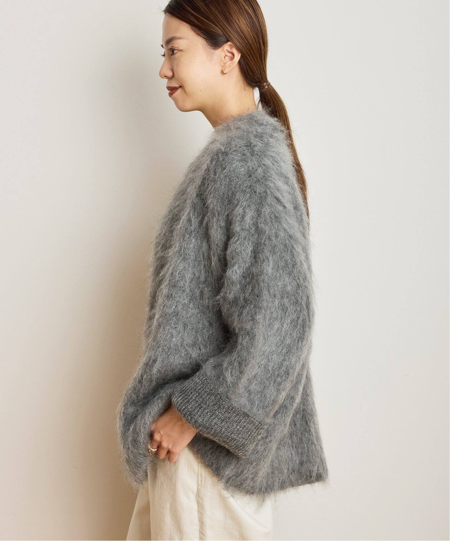 PORTMIX クルーネック カーディガン（カーディガン）｜MUSE de  