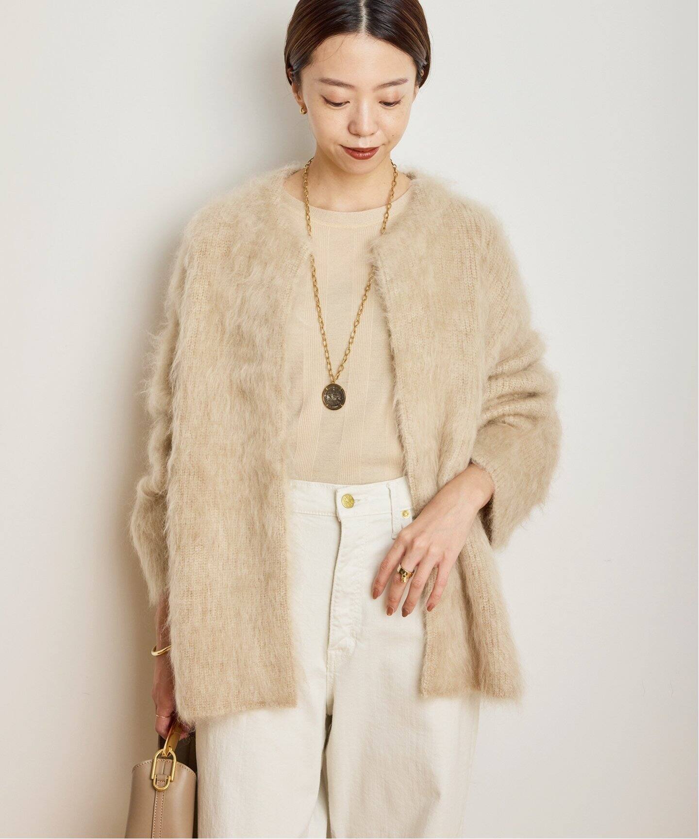 PORTMIX クルーネック カーディガン（カーディガン）｜MUSE de  