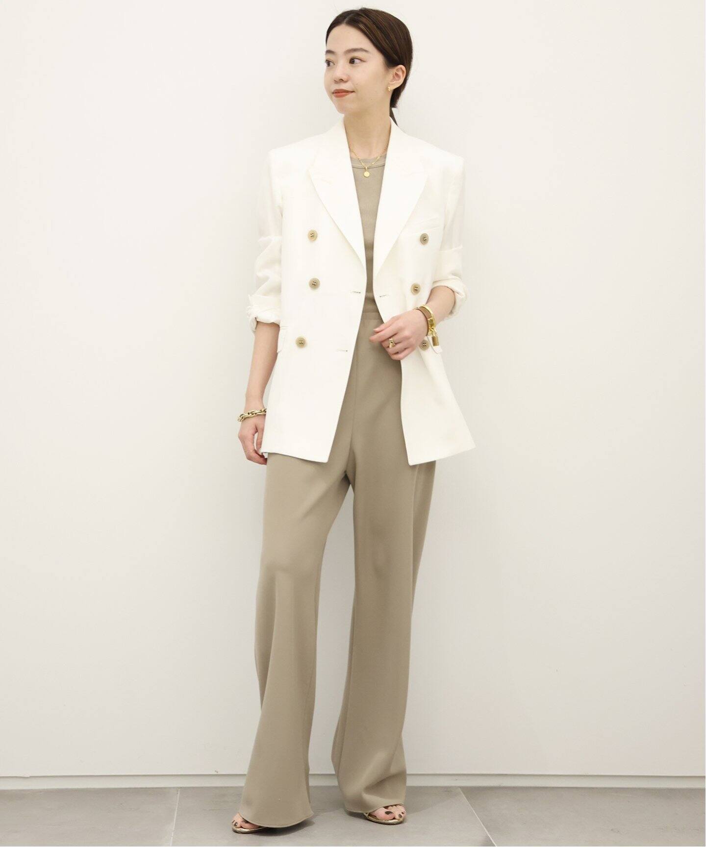 GOLDEN GOOSE/ゴールデングース】WHITE ブレザー（テーラード 