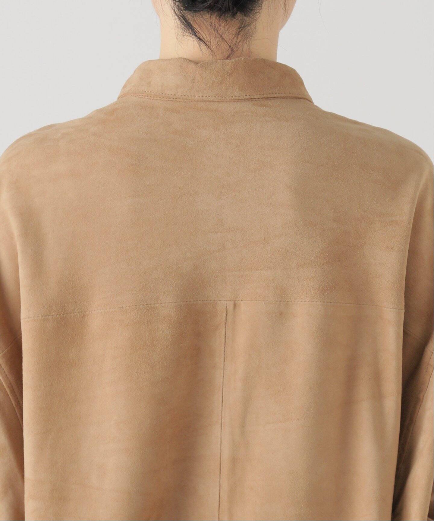 OneTeaspoon/ワンティースプーン】 SAND SUEDE LEATHER SHIRT（レザー 