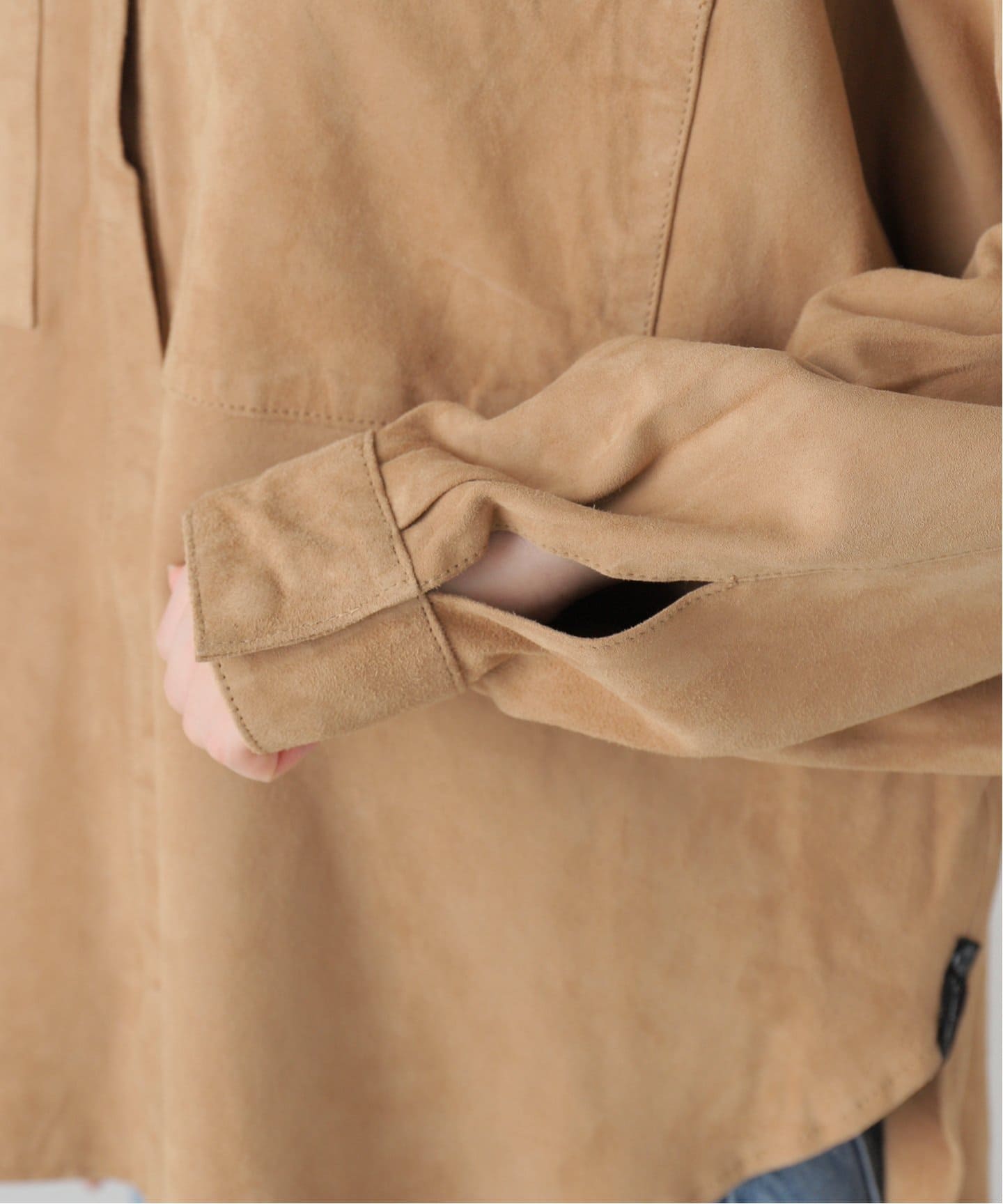 OneTeaspoon/ワンティースプーン】 SAND SUEDE LEATHER SHIRT