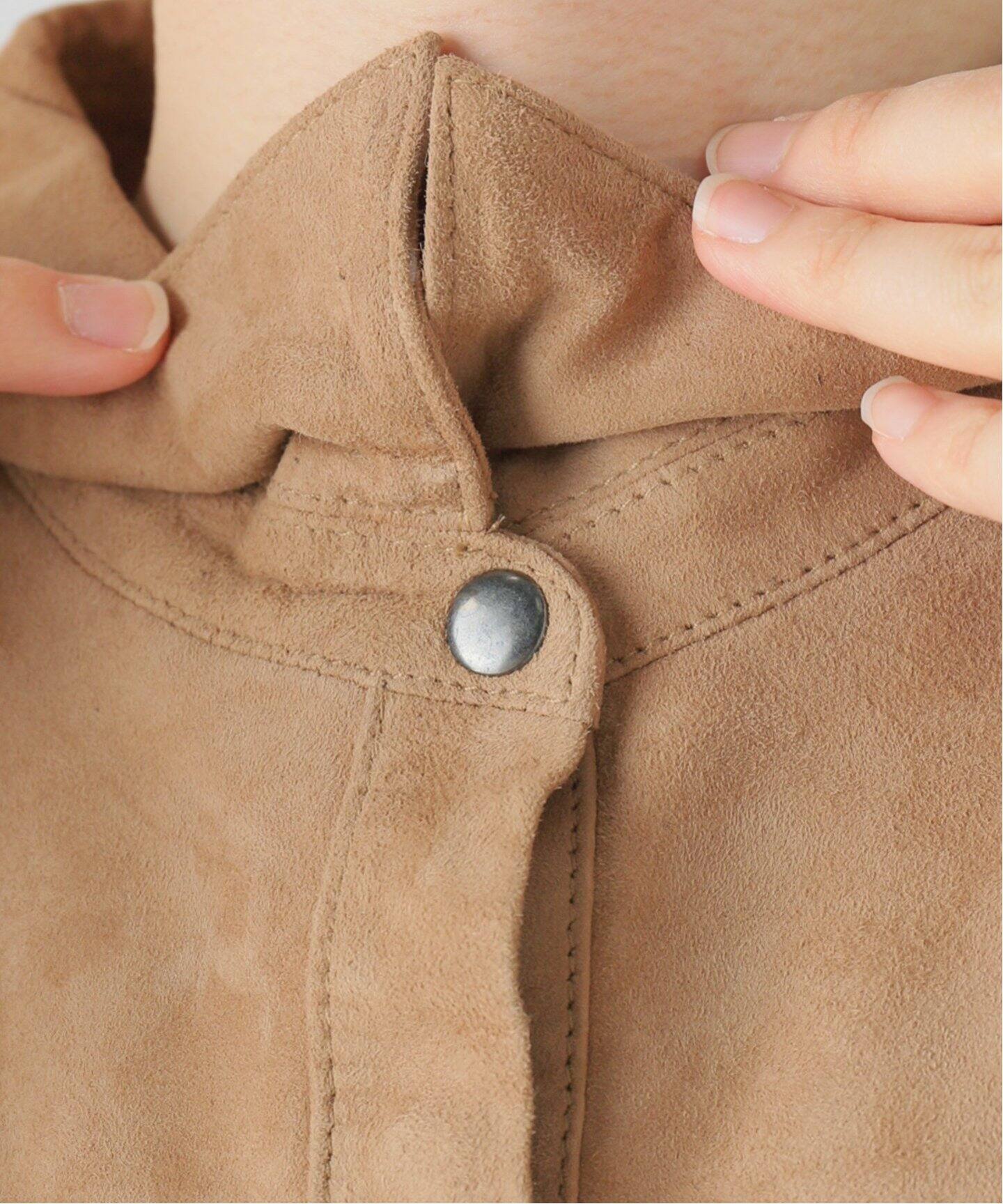 OneTeaspoon/ワンティースプーン】 SAND SUEDE LEATHER SHIRT（レザー 