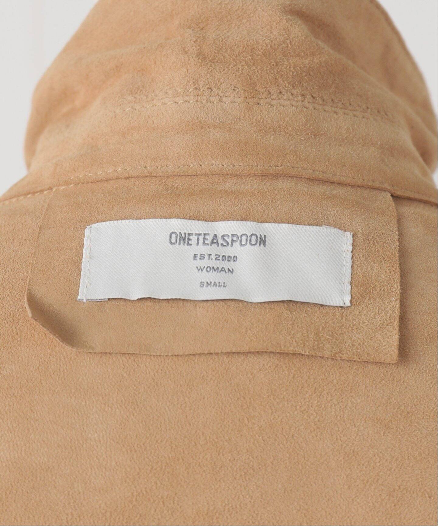OneTeaspoon/ワンティースプーン】 SAND SUEDE LEATHER SHIRT（レザー 