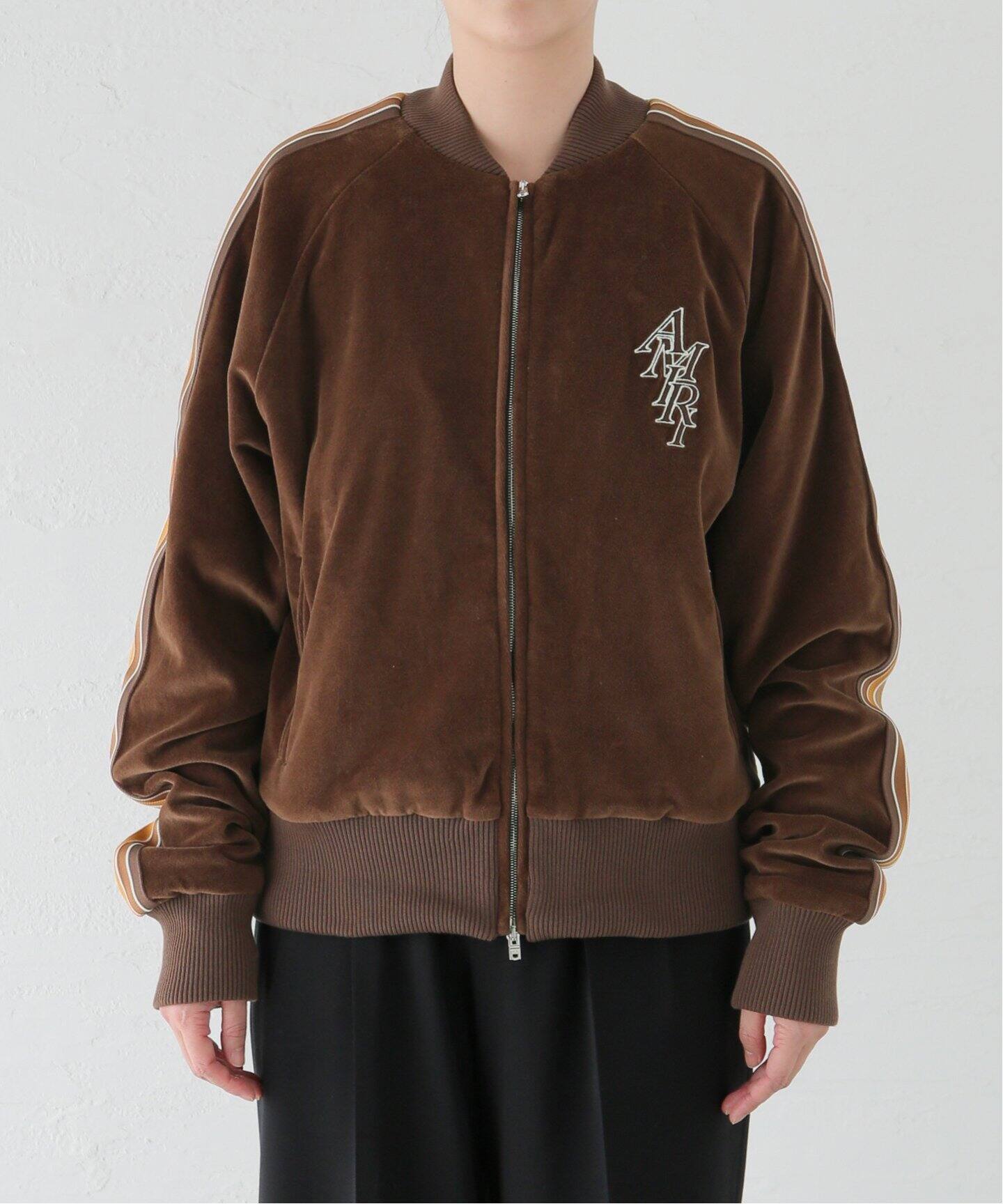 AMIRI/アミリ】 STACK VELOUR TRACK JACKET（その他ブルゾン／アウター 