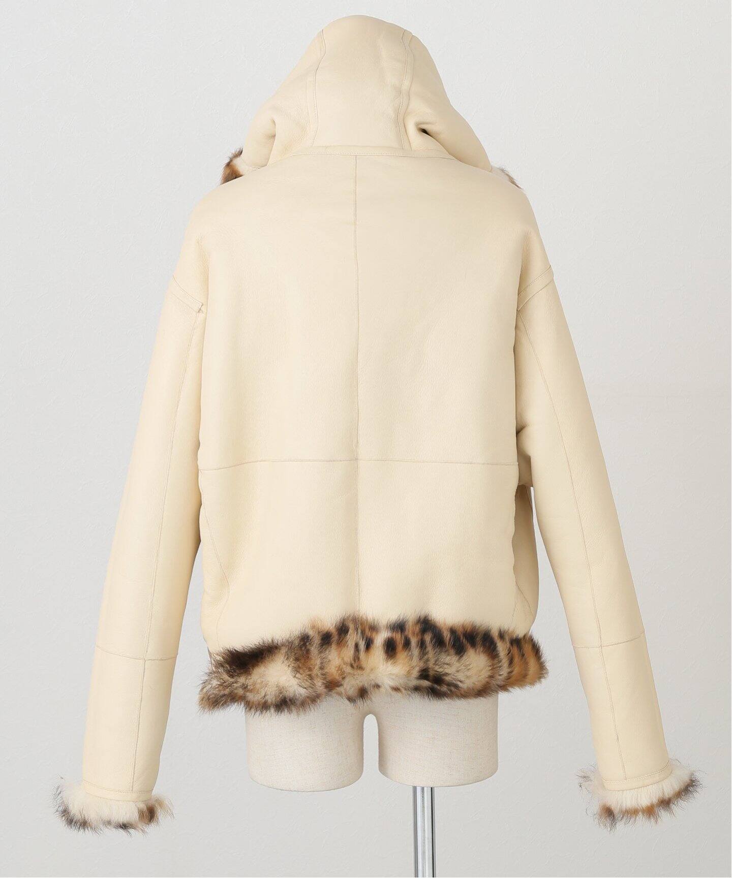 YVES SALOMON/イヴ サロモン】 TOSCANA LEOPARD コート（その他  