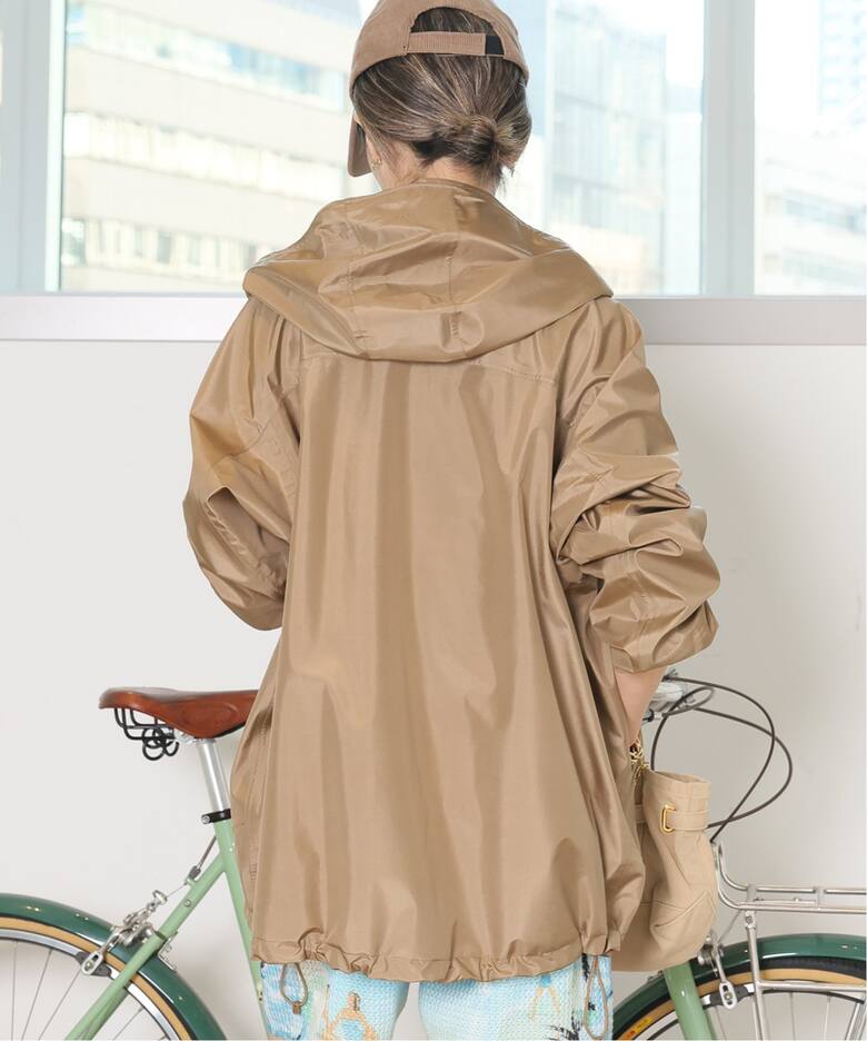 ents./エンツ】 SILK TAFFETA パーカー（その他ブルゾン／アウター  