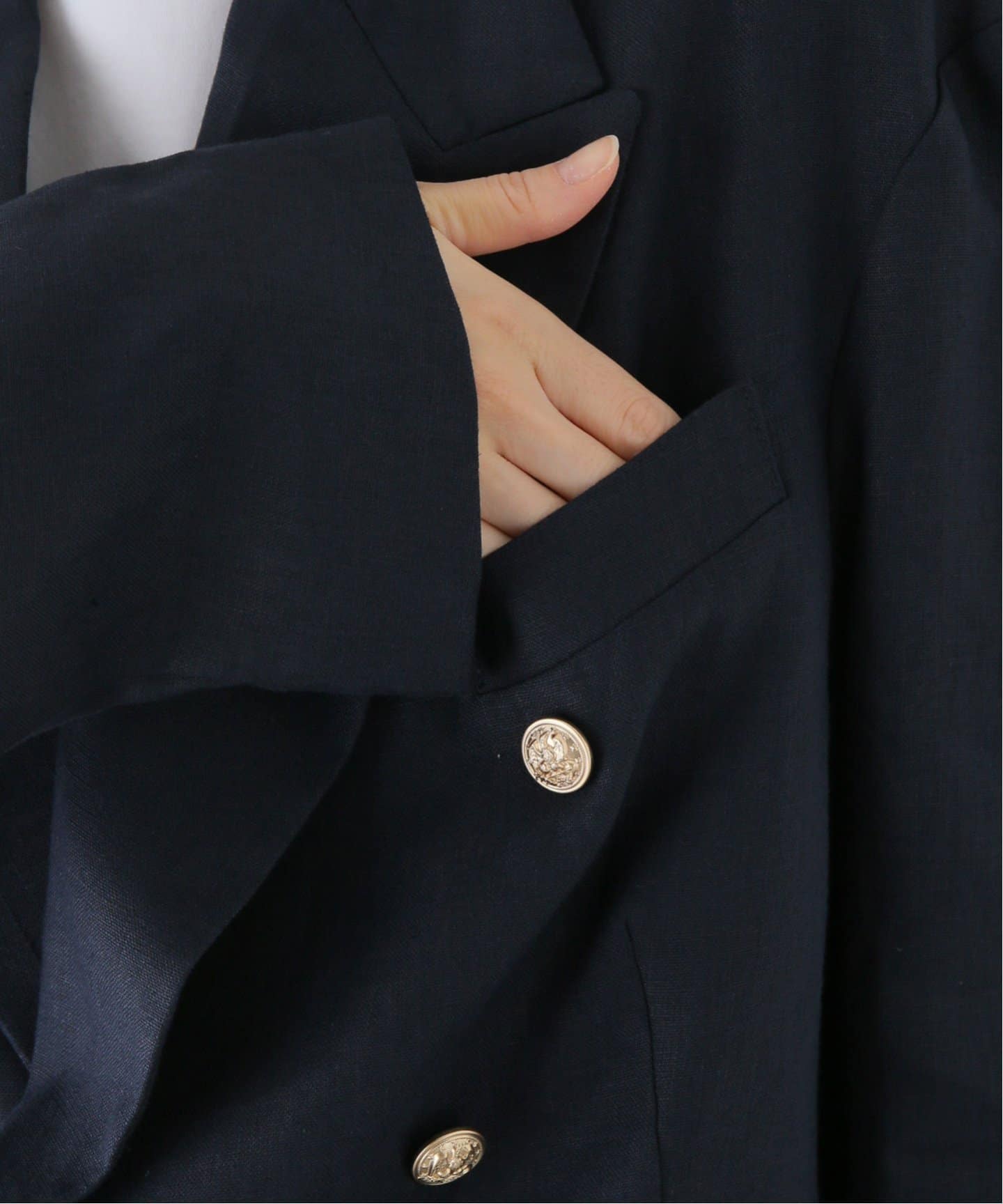 DENIMIST/デニミスト】LINEN BLAZER（テーラードジャケット