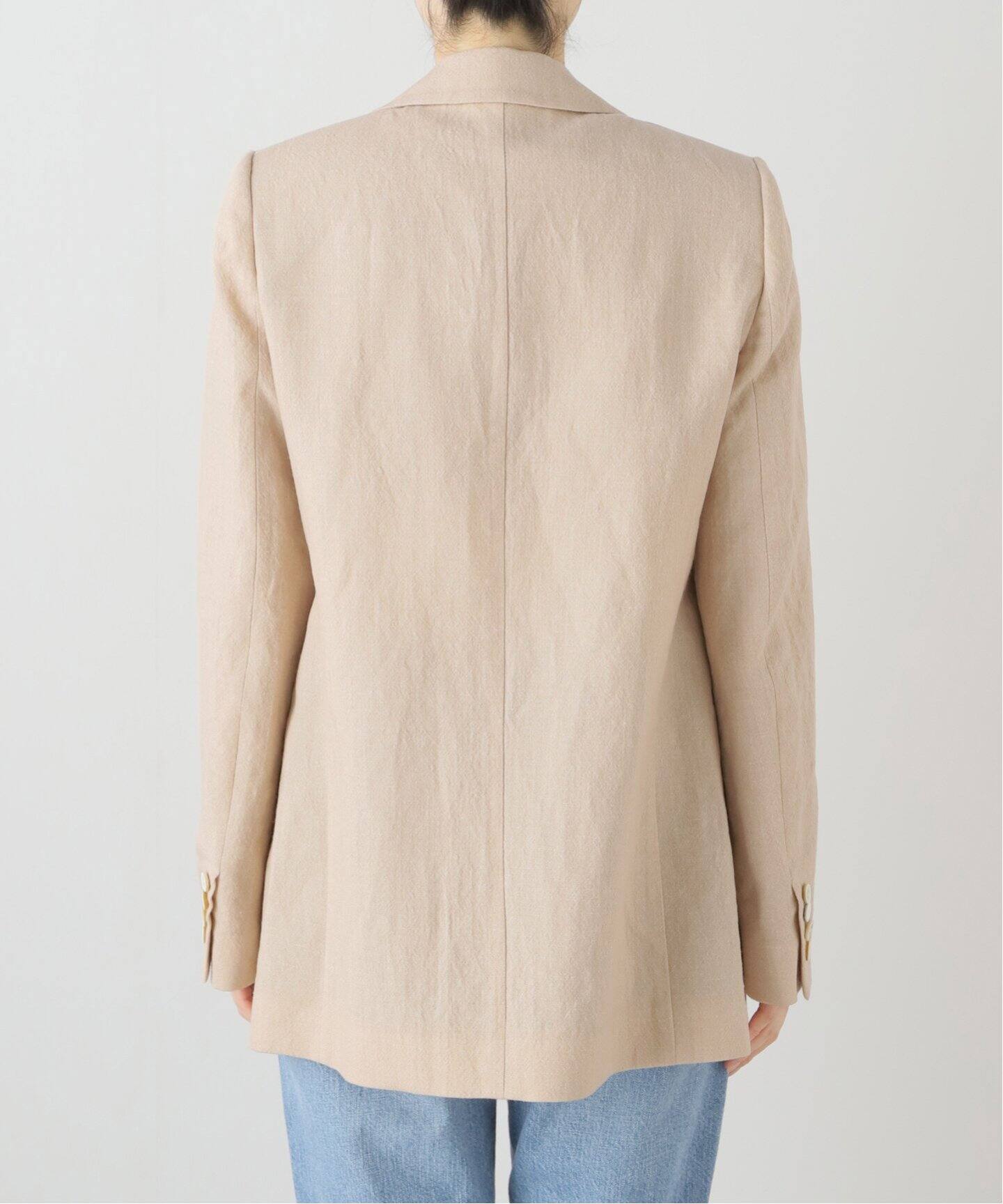 N_8/エンネオット】LINEN WOOL ジャケット（テーラードジャケット 