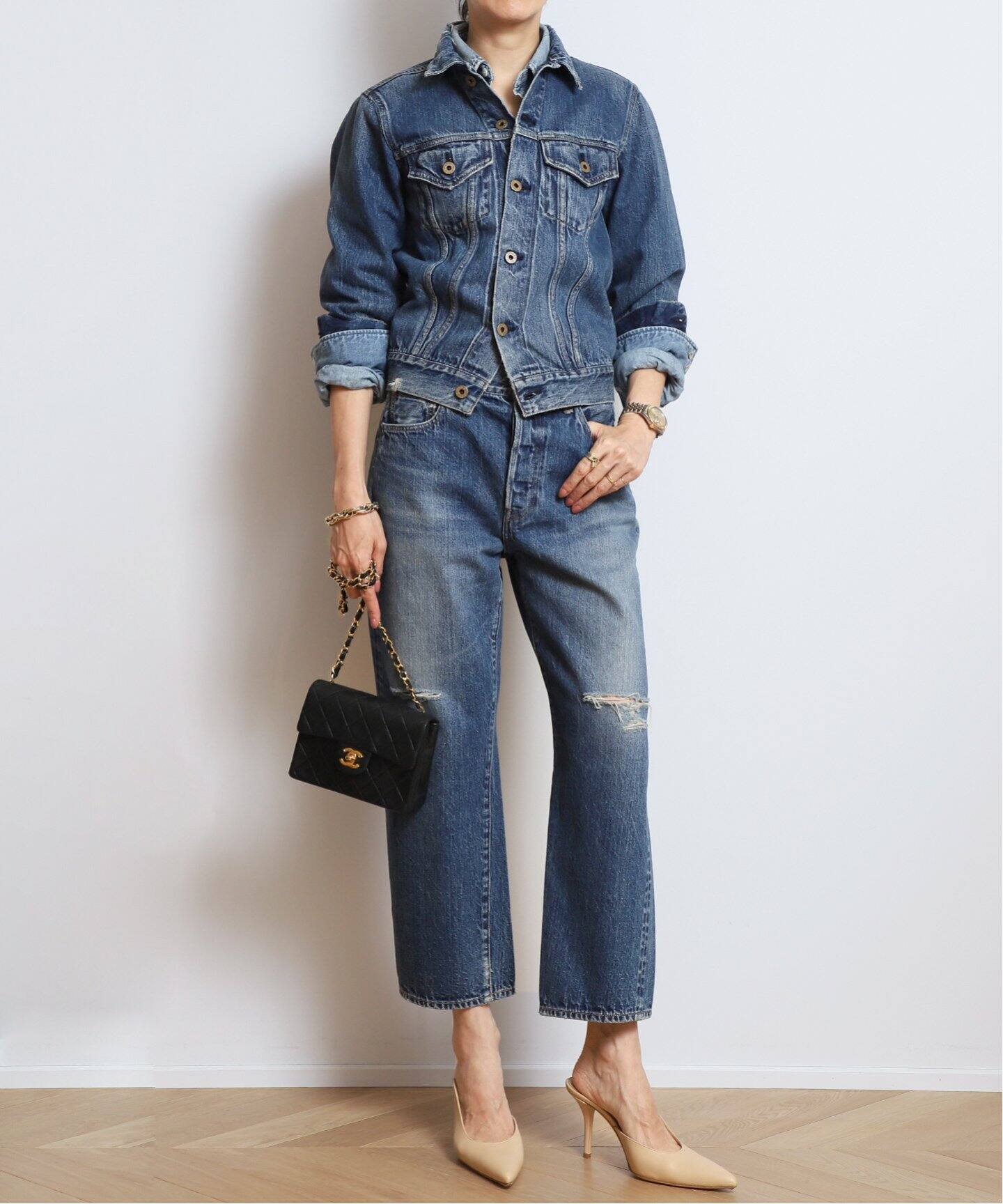MADISONBLUE/マディソンブルー】 BOYS G JAC DENIM ジャケット（デニム 