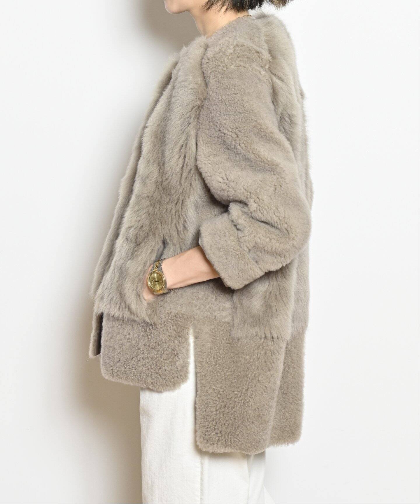 KARL DONOGHUE/カールドノヒュー】 TOSCANA コート（ムートンコート  