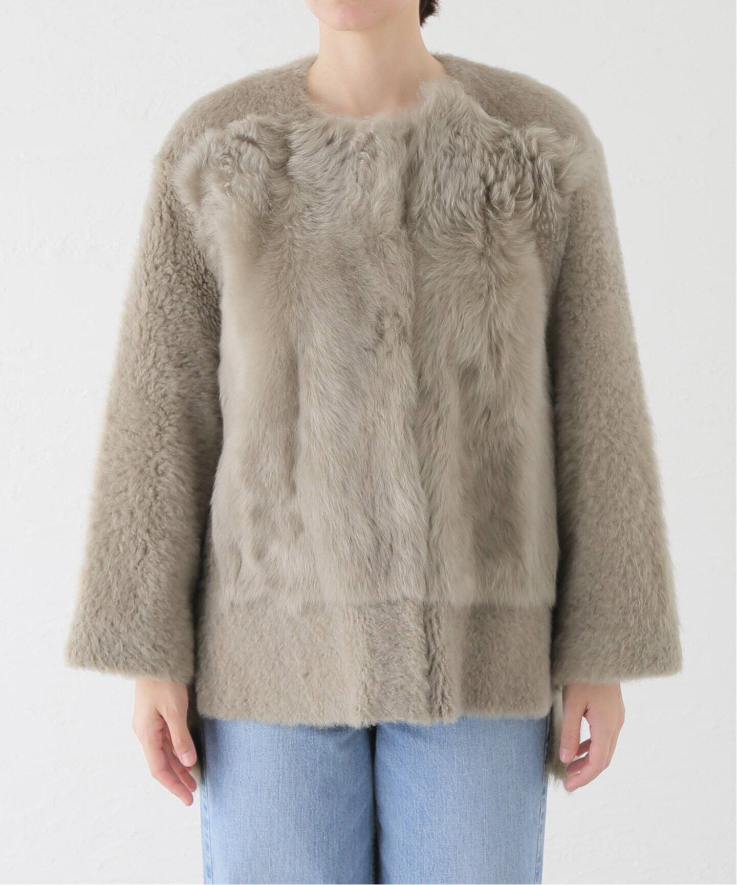 KARL DONOGHUE/カールドノヒュー】 TOSCANA コート（ムートンコート  