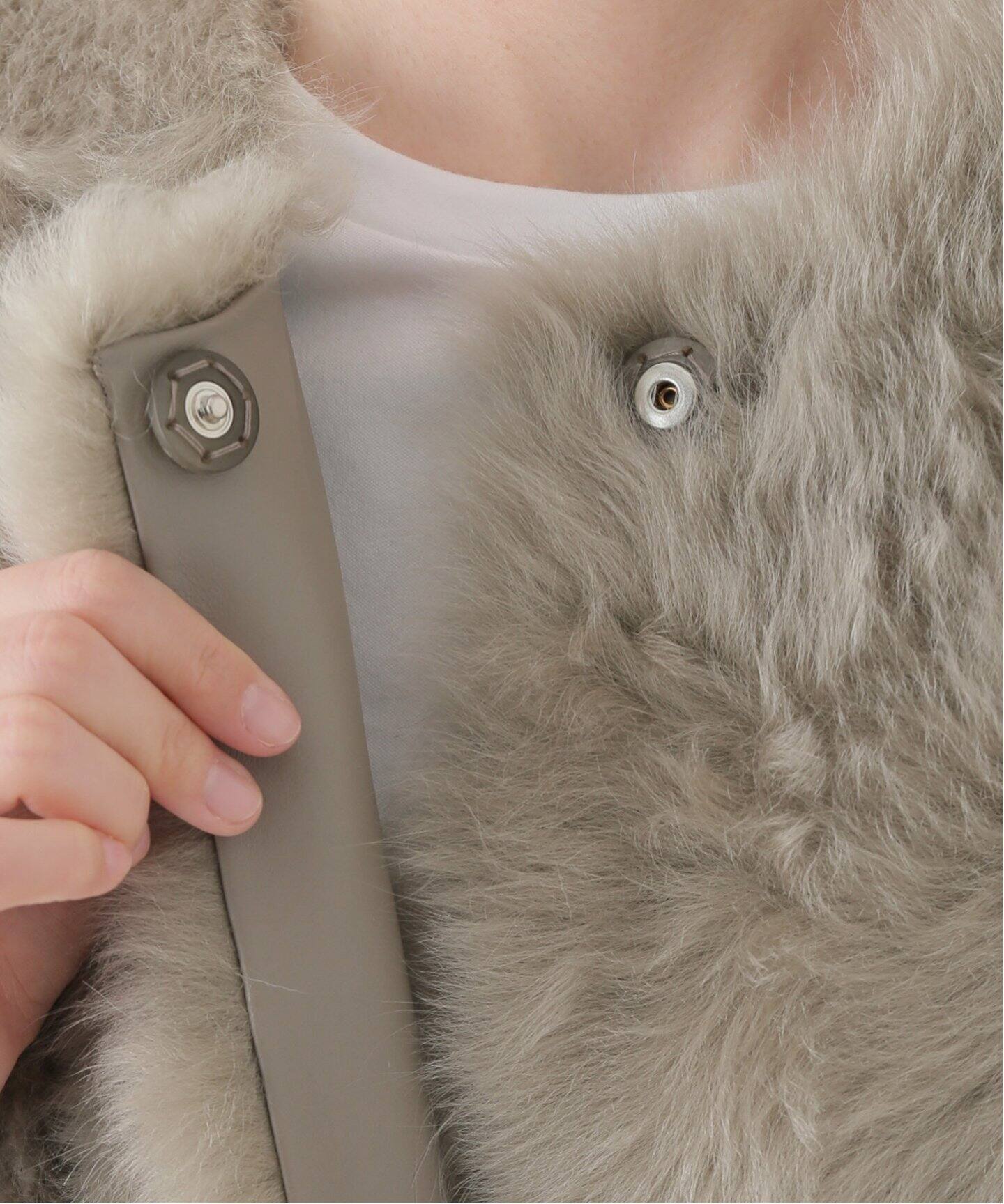 KARL DONOGHUE/カールドノヒュー】 TOSCANA コート（ムートンコート  