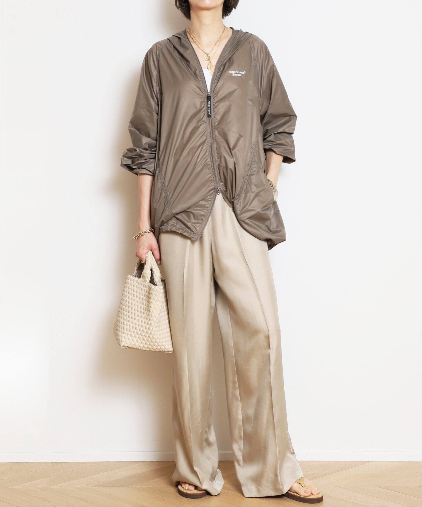 AMERICANA/アメリカーナ】 NYLON ブルゾン（ナイロンジャケット  