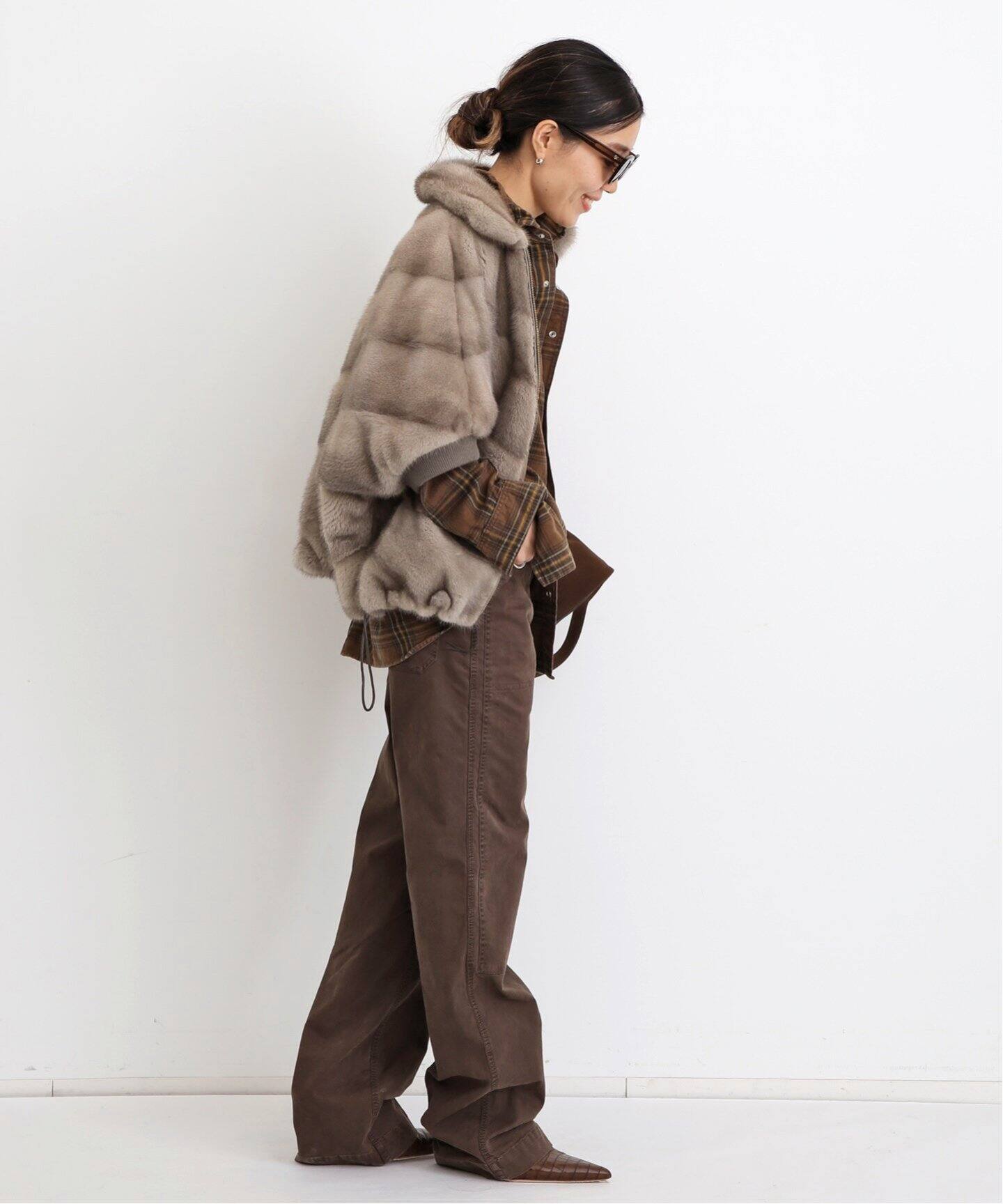 MINK ZIP BLOUSON（その他ブルゾン／アウター）｜L