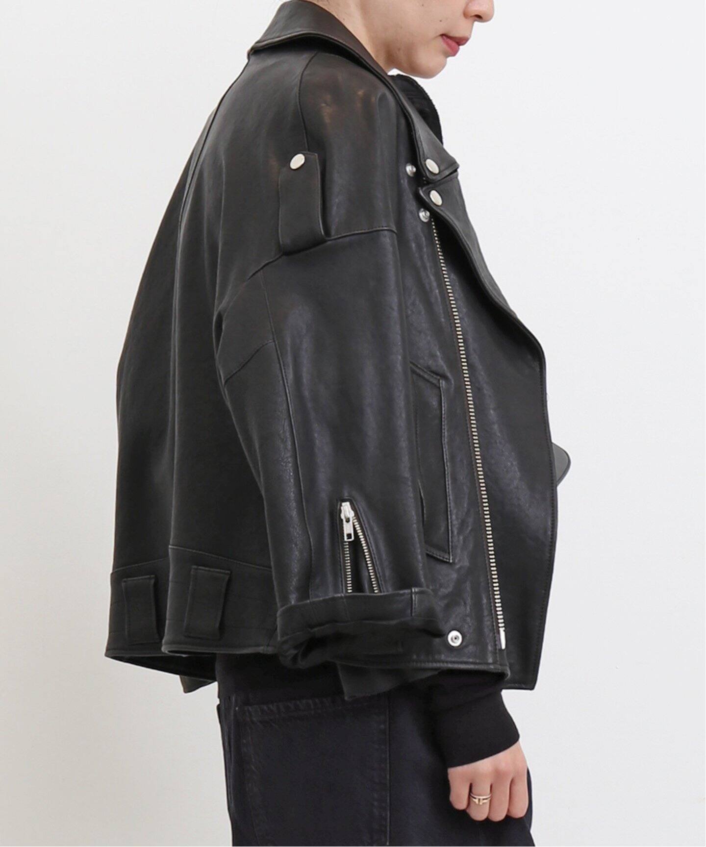 LISIERE Riders Jacket（レザージャケット）｜L 