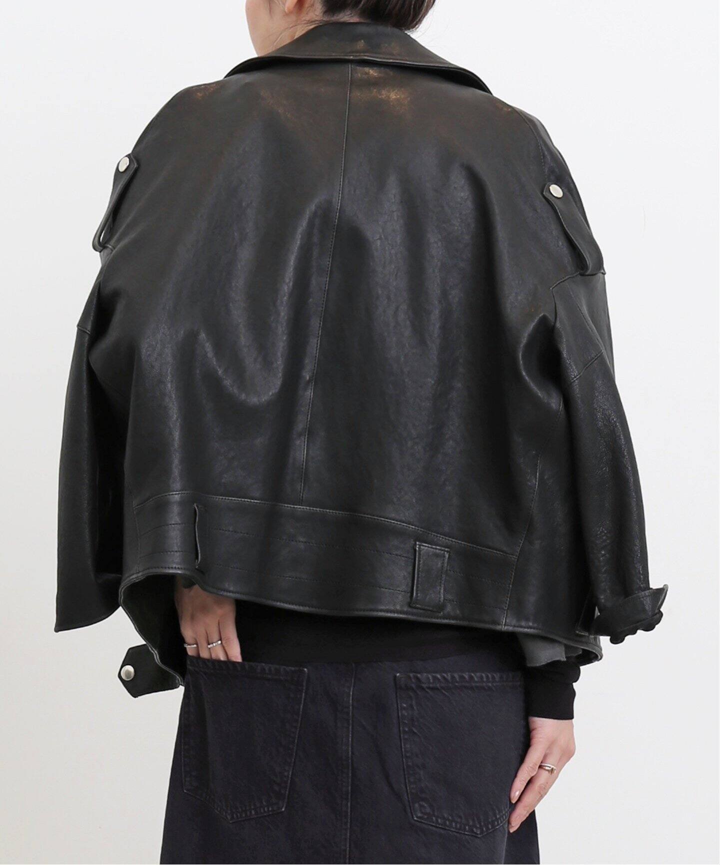 LISIERE Riders Jacket（レザージャケット）｜L
