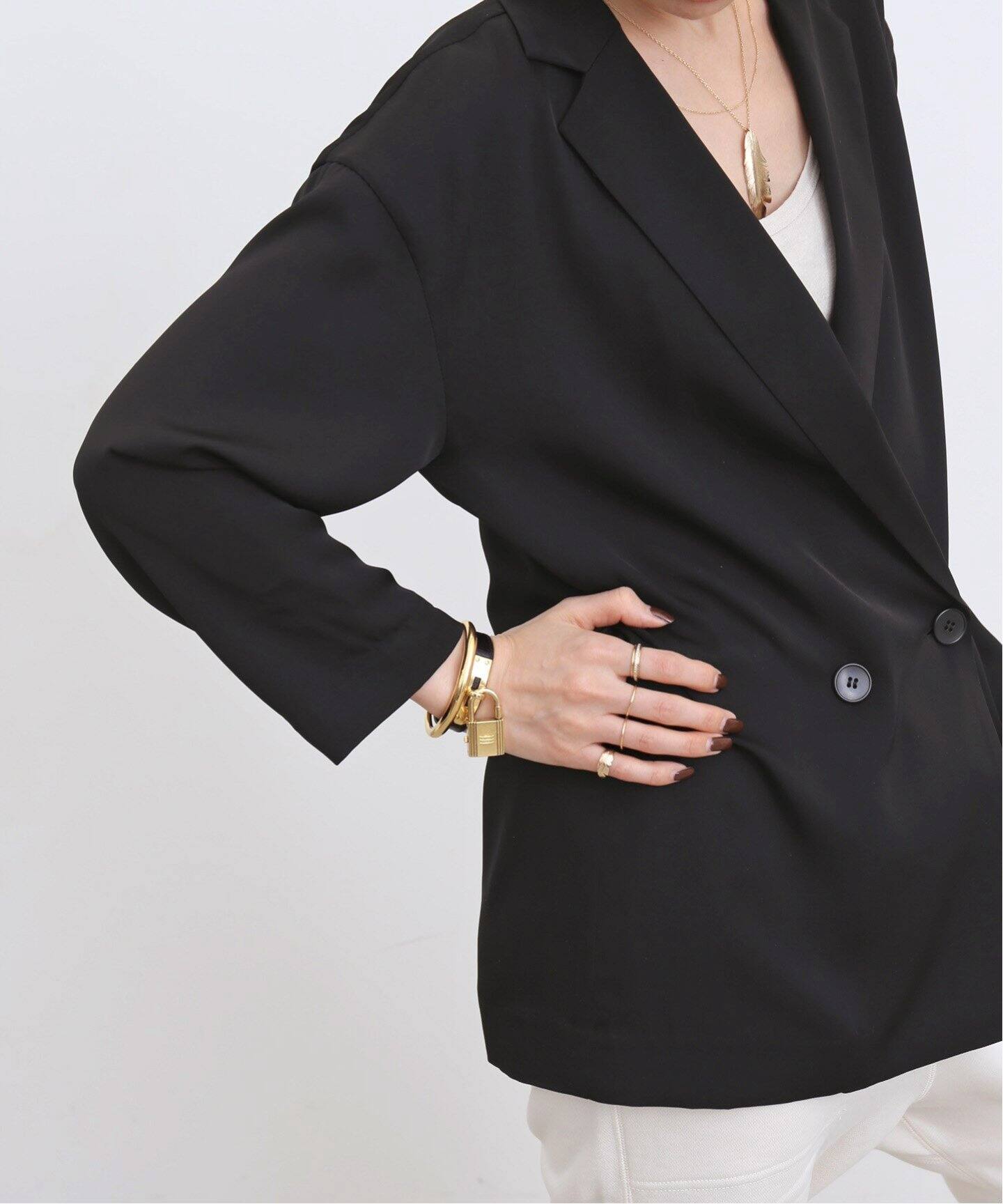 Washable Silk Jacket（その他ジャケット・スーツ）｜L