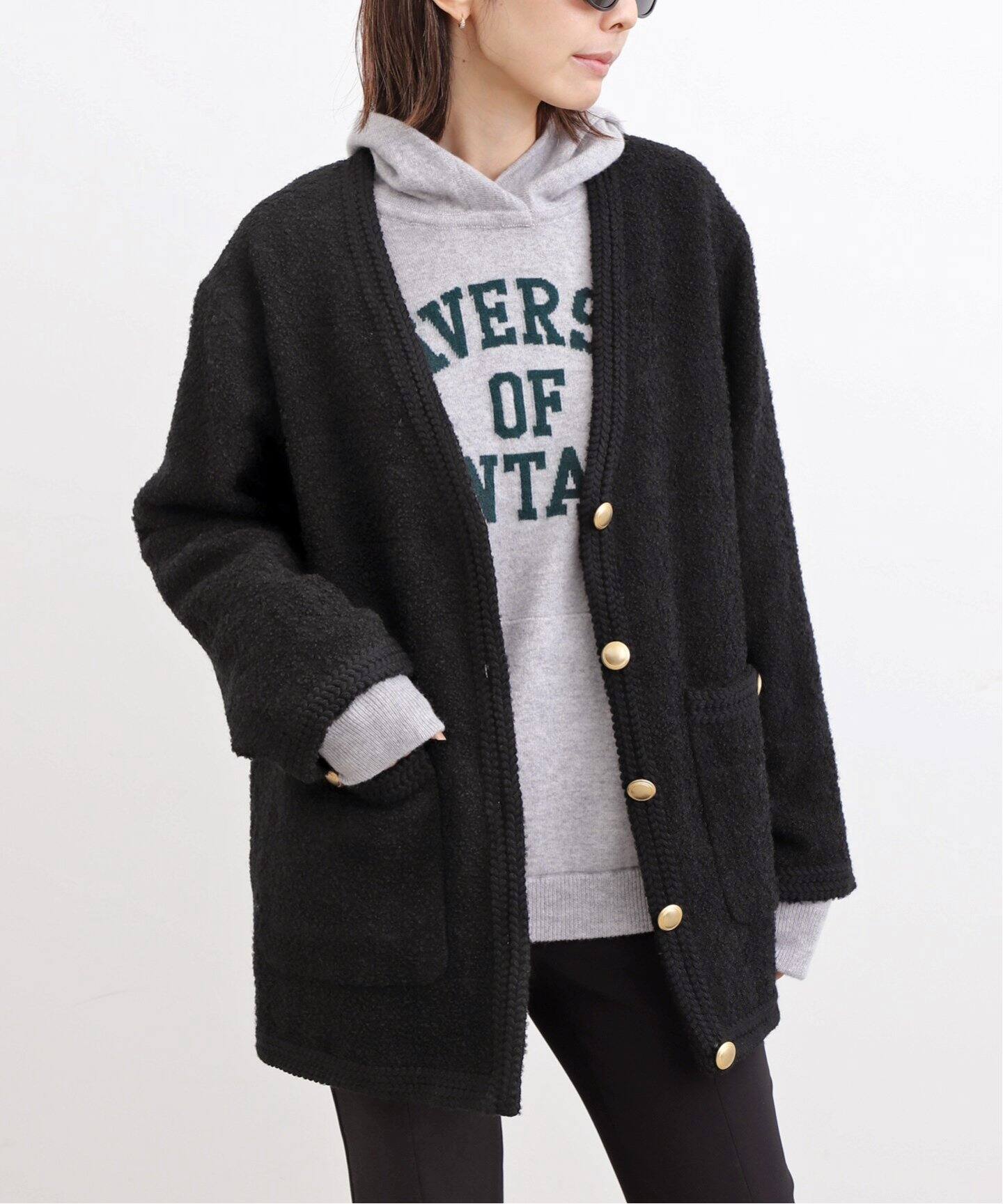 Lambs wool Loop Tweed Jacket（その他ジャケット・スーツ）｜L  