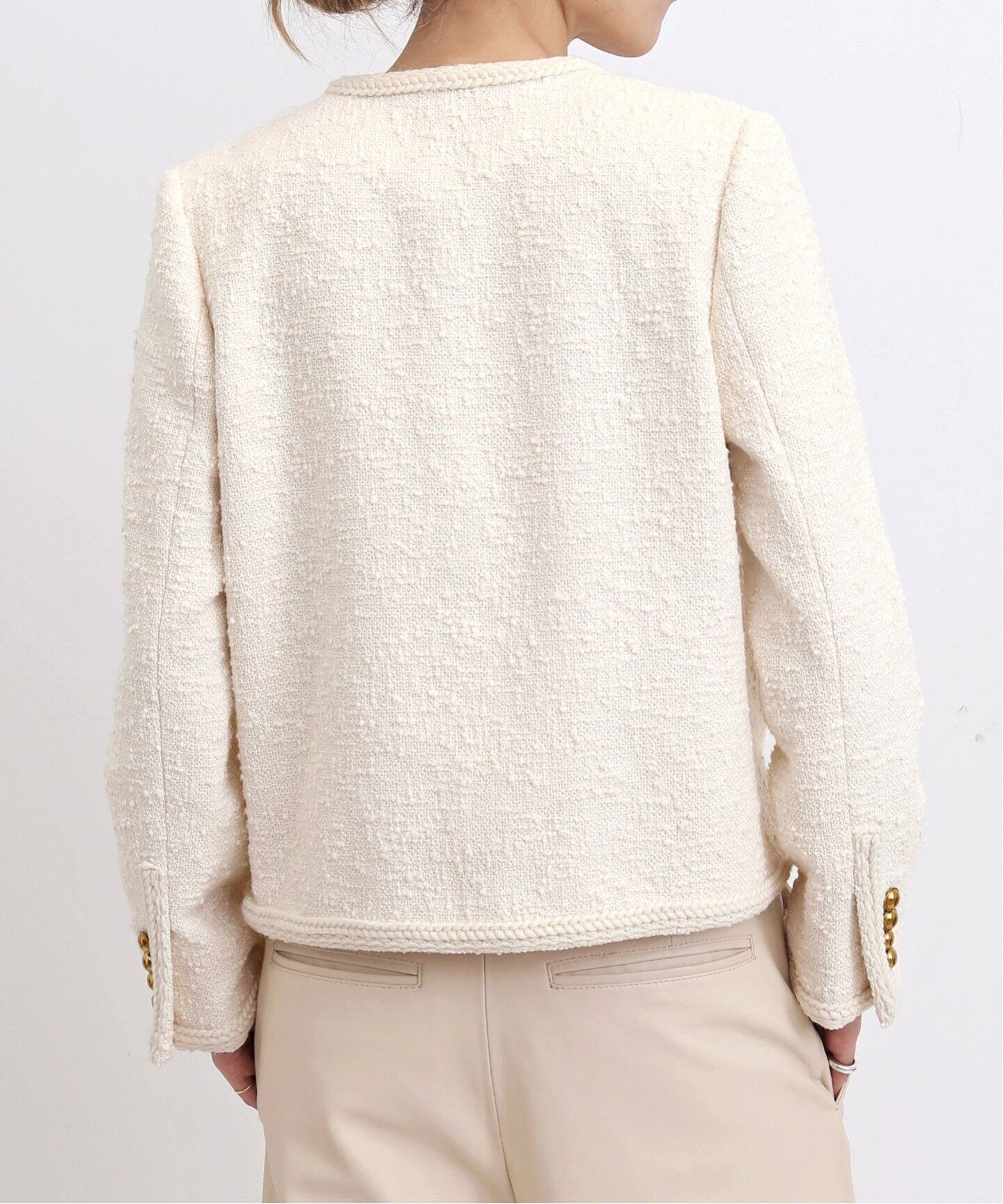Original Yarn Tweed Jacket（その他ジャケット・スーツ）｜L 