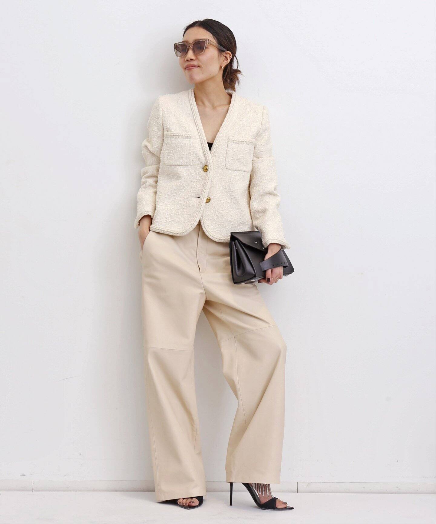 Original Yarn Tweed Jacket（その他ジャケット・スーツ）｜L  