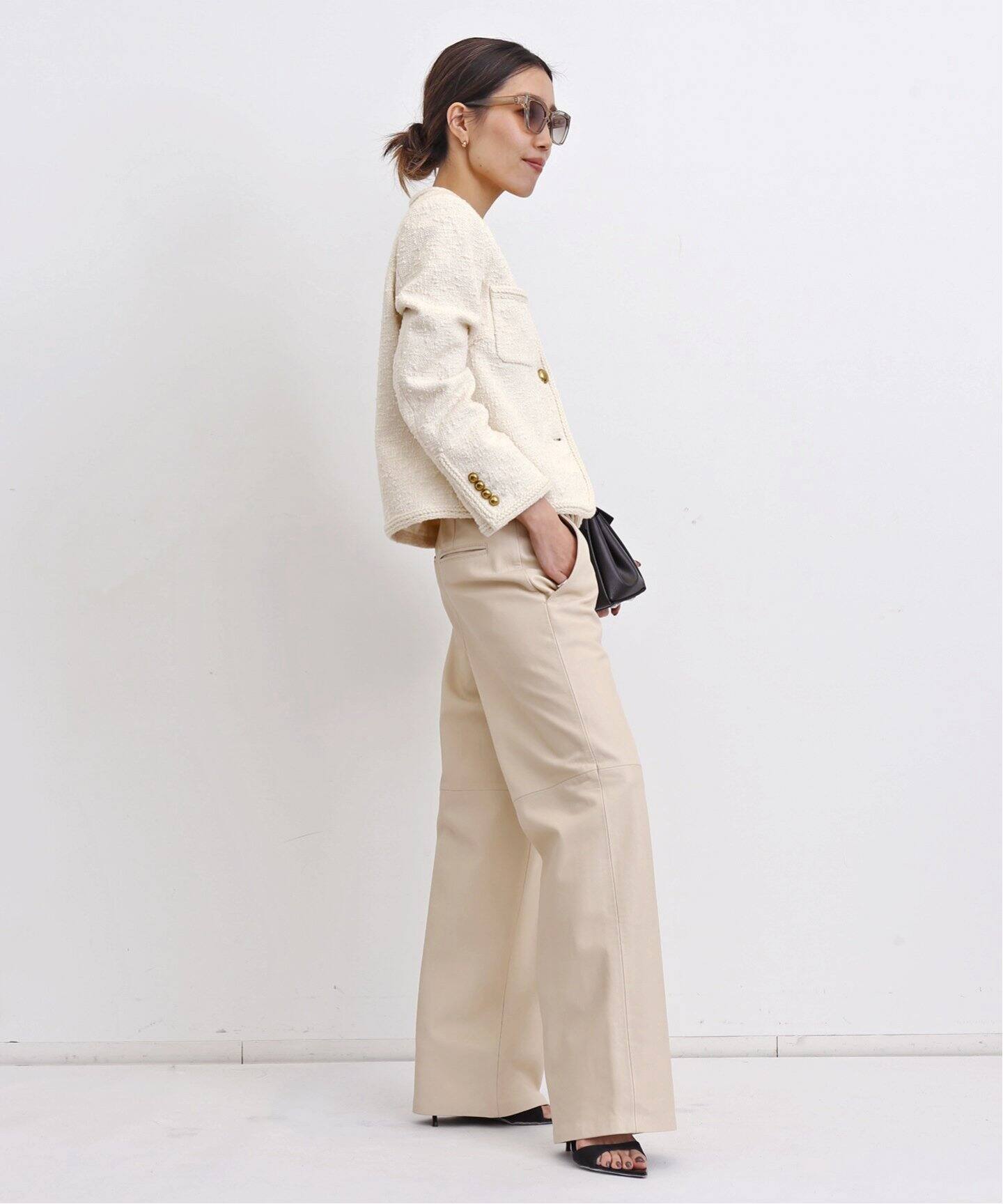 Original Yarn Tweed Jacket（その他ジャケット・スーツ）｜L 